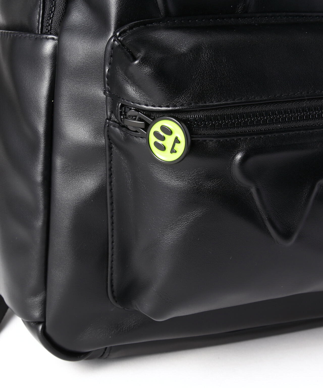 BARROW バックパック ブラック ネオンイエロー BARROW バックパック ブラック ネオンイエロー BAG - BARROW JAPAN