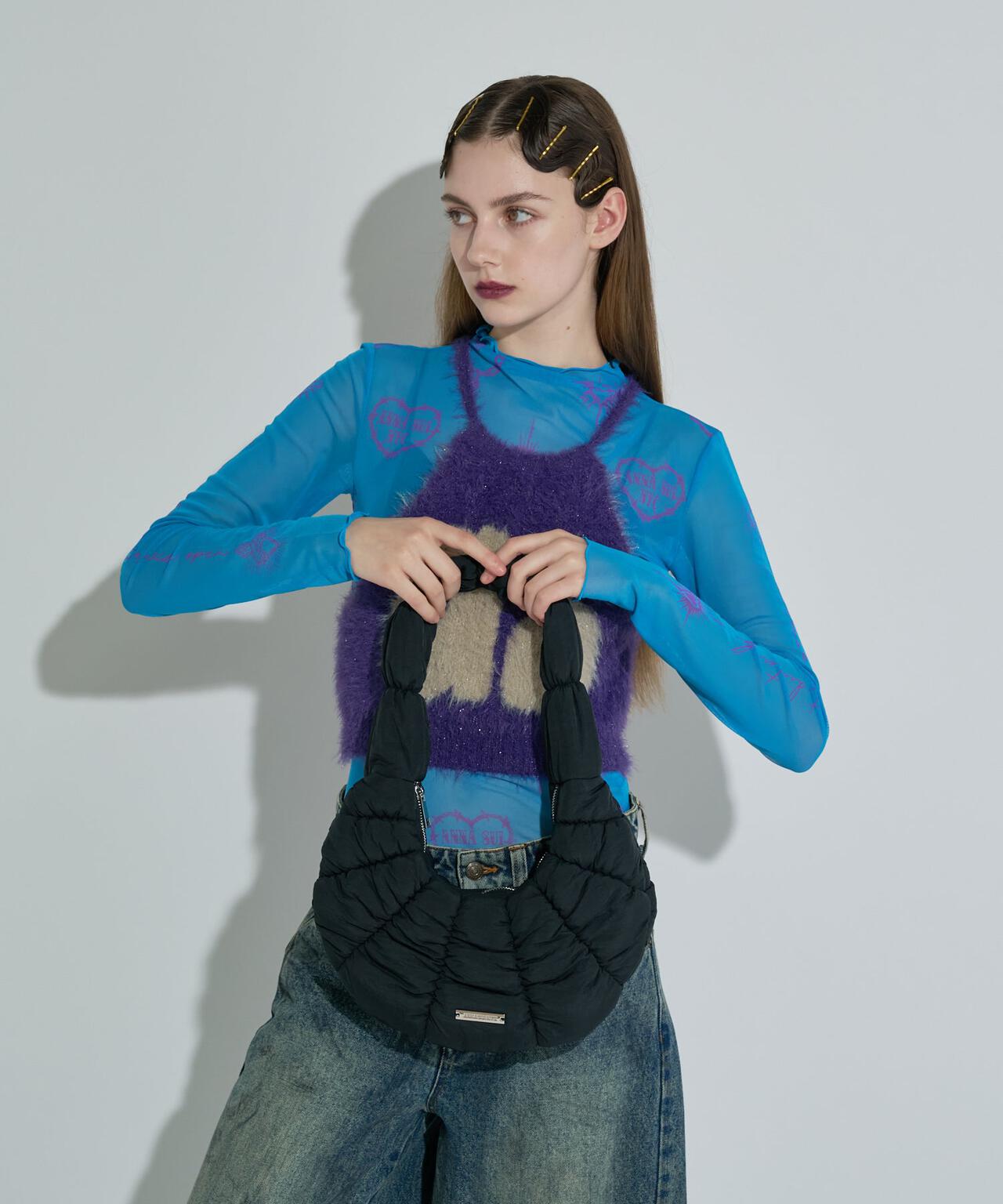 ロイヤルフラッシュ（ FLASH）/ANNA SUI NYC／アナ スイ エヌワイシー／croissant　ショルダーバッグ ANNA SUI NYC/アナ スイ エヌワイシー/croissant ショルダーバッグ