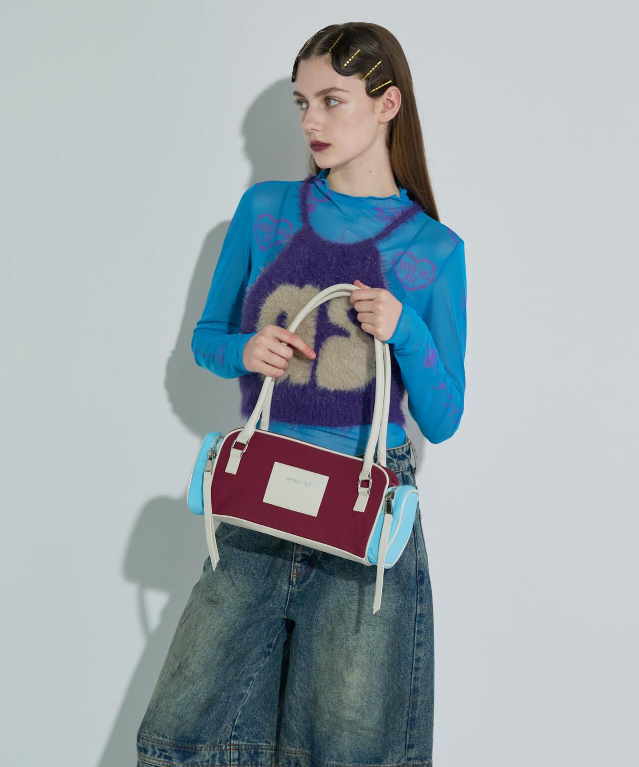 ANNA SUI NYC/アナ スイ エヌワイシー/２トーンカラーナイロンバッグ