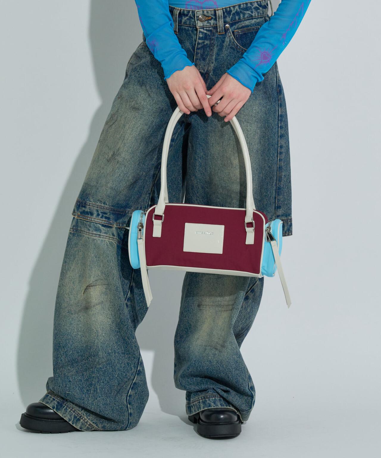 ANNA SUI NYC/アナ スイ エヌワイシー/２トーンカラーナイロンバッグ