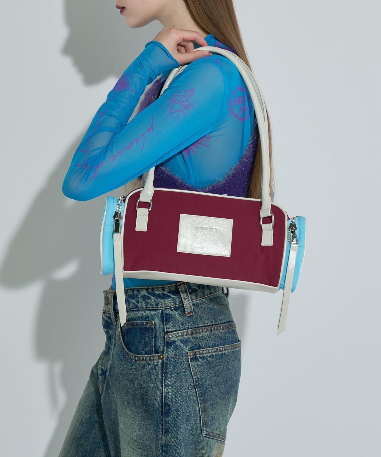 ANNA SUI NYC/アナ スイ エヌワイシー/２トーンカラーナイロンバッグ