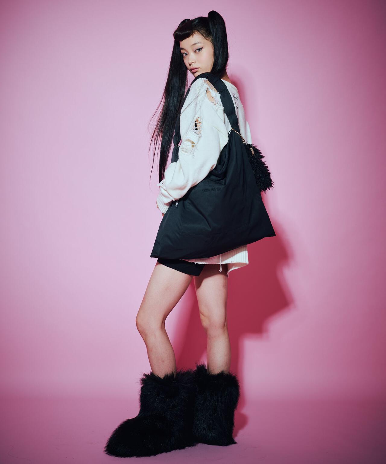 ANNA SUI NYC/アナ スイ エヌワイシー/『×寺田てら』TERAリバーシブルバッグ