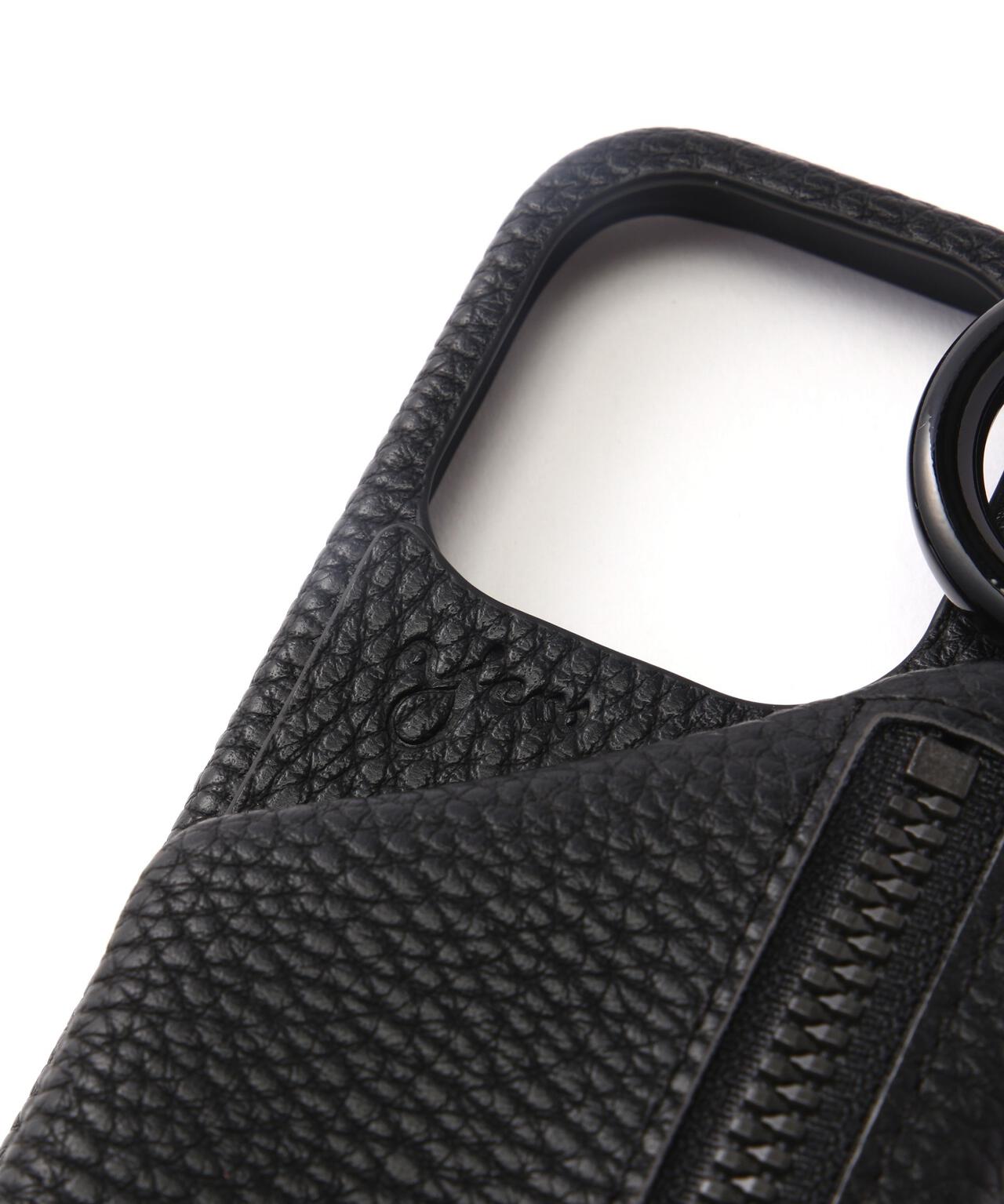 ajew/エジュー/別注【ひも付き】iPhone16_16Pro/BLACK | ROYAL