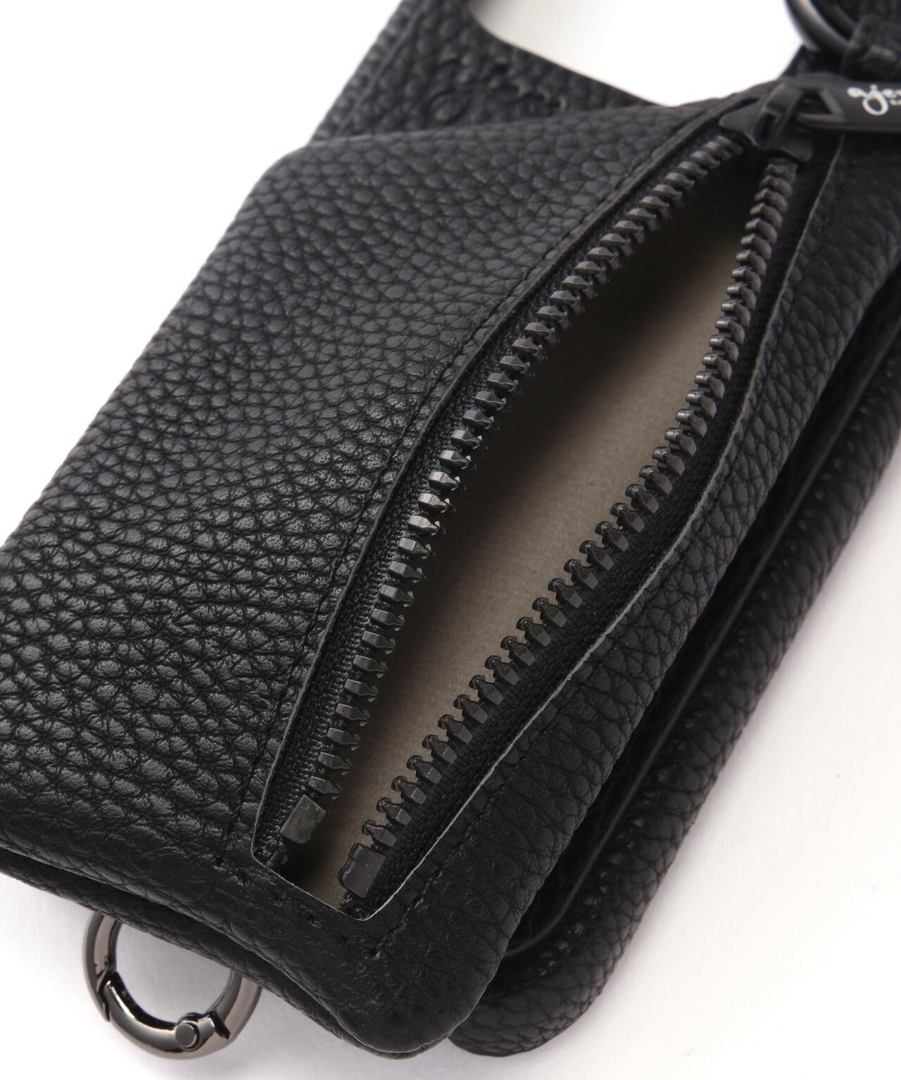 ajew/エジュー/別注【ひも付き】iPhone16_16Pro/BLACK