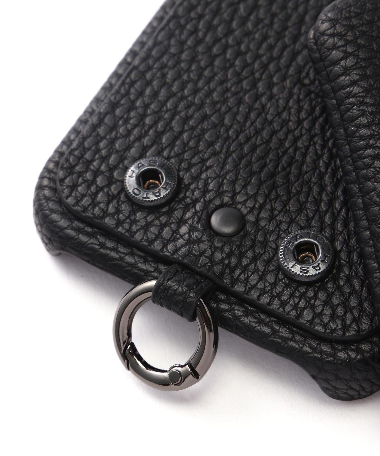 ajew/エジュー/別注【ひも付き】iPhone16_16Pro/BLACK