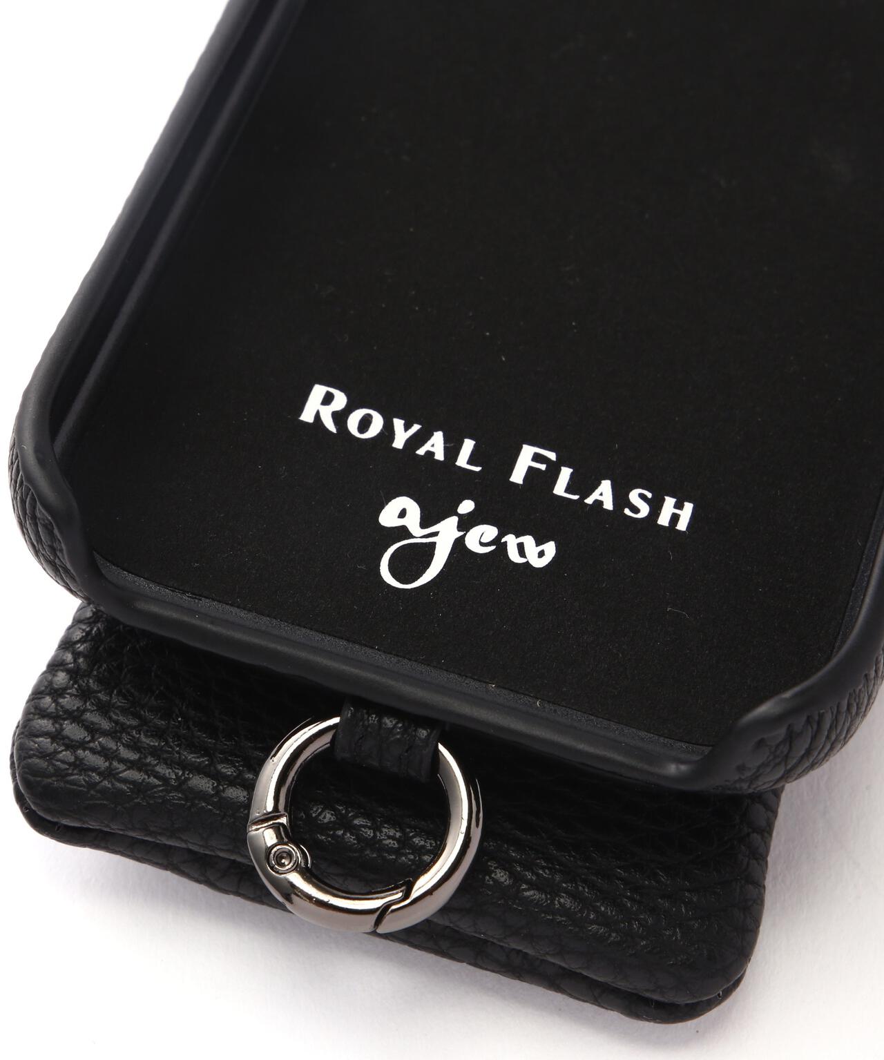 ajew/エジュー/別注【ひも付き】iPhone16_16Pro/BLACK