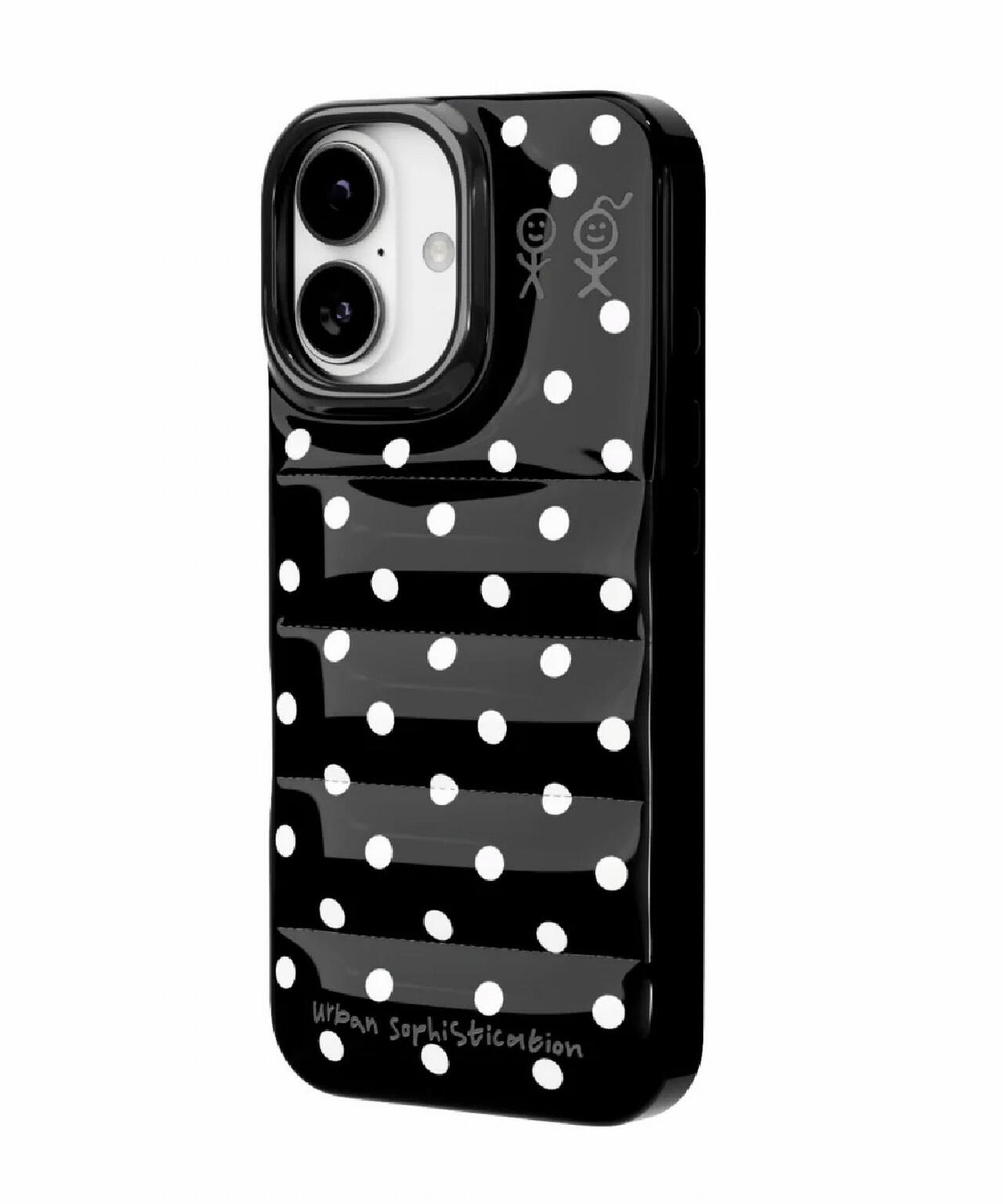 Urban Sophistication/The Puffer Case/Polka Dots | ROYAL FLASH