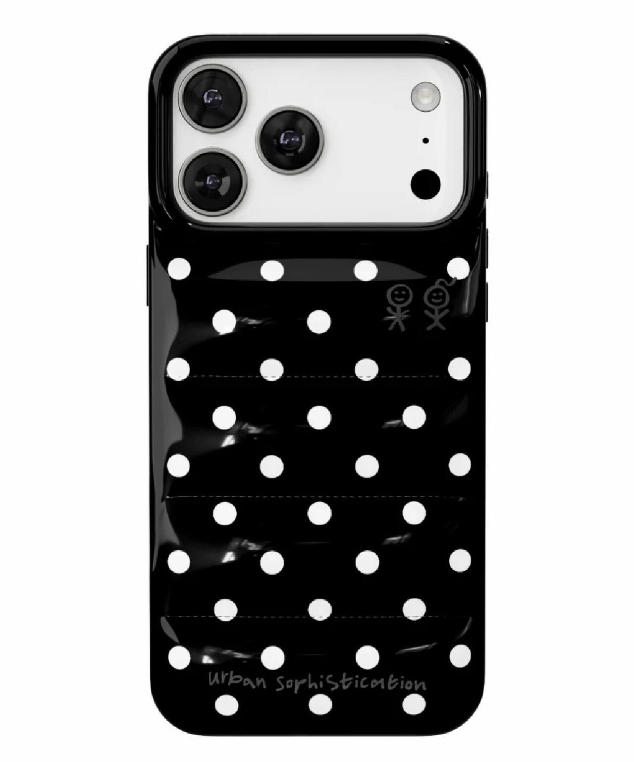 Urban Sophistication/The Puffer Case/Polka Dots | ROYAL FLASH