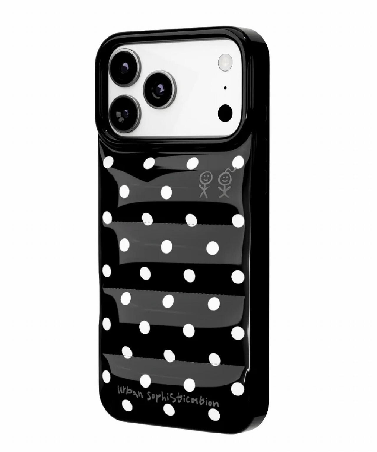 Urban Sophistication/The Puffer Case/Polka Dots | ROYAL FLASH
