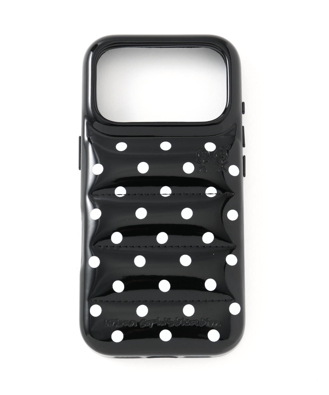 iPhoneアクセサリー urban sophistication iPhone16 Polka Dots the-puffer-case-polka-dots-