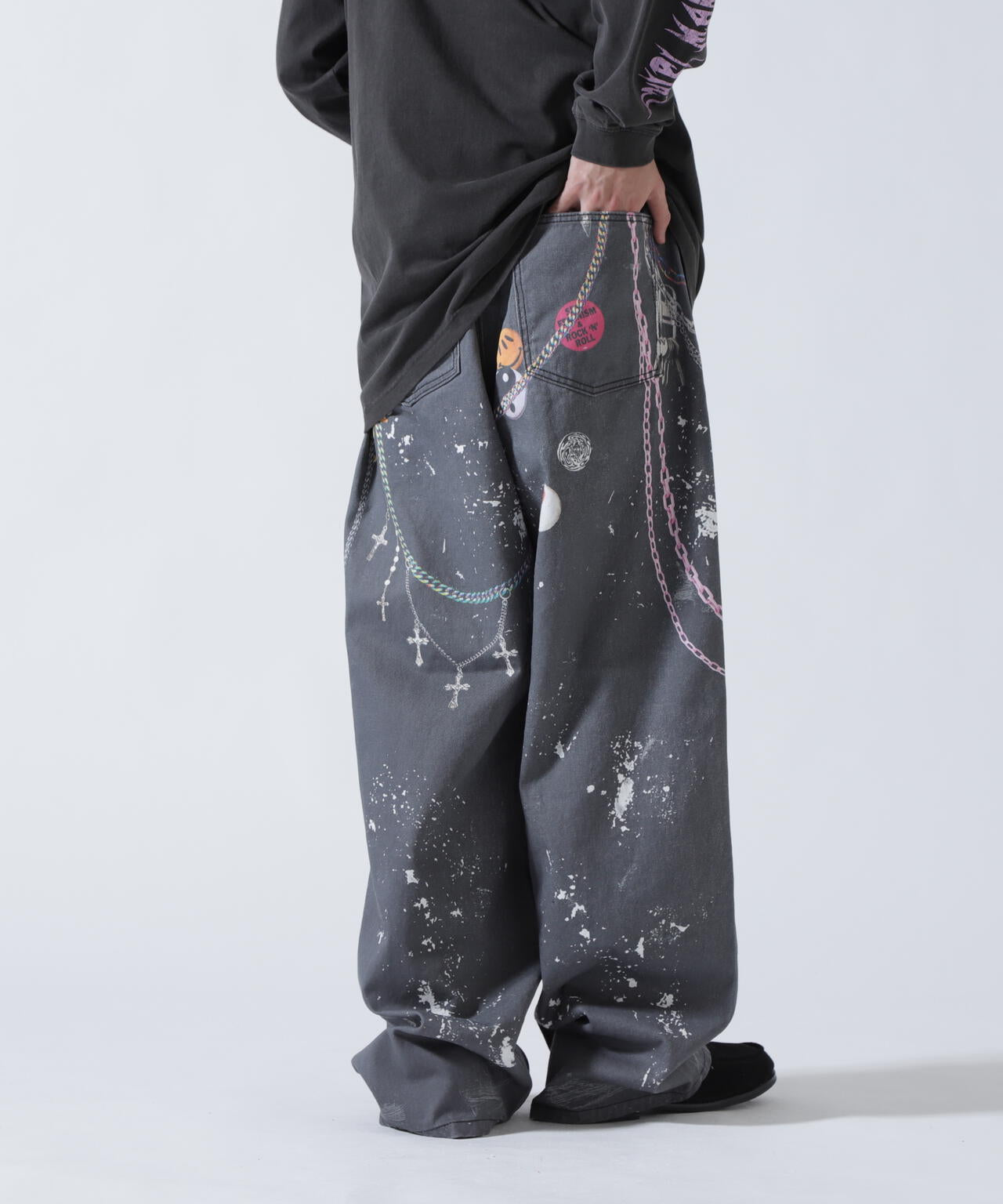 FR(13)NDS/フレンズ/TROMPEL'OEIL DENIM PANTS