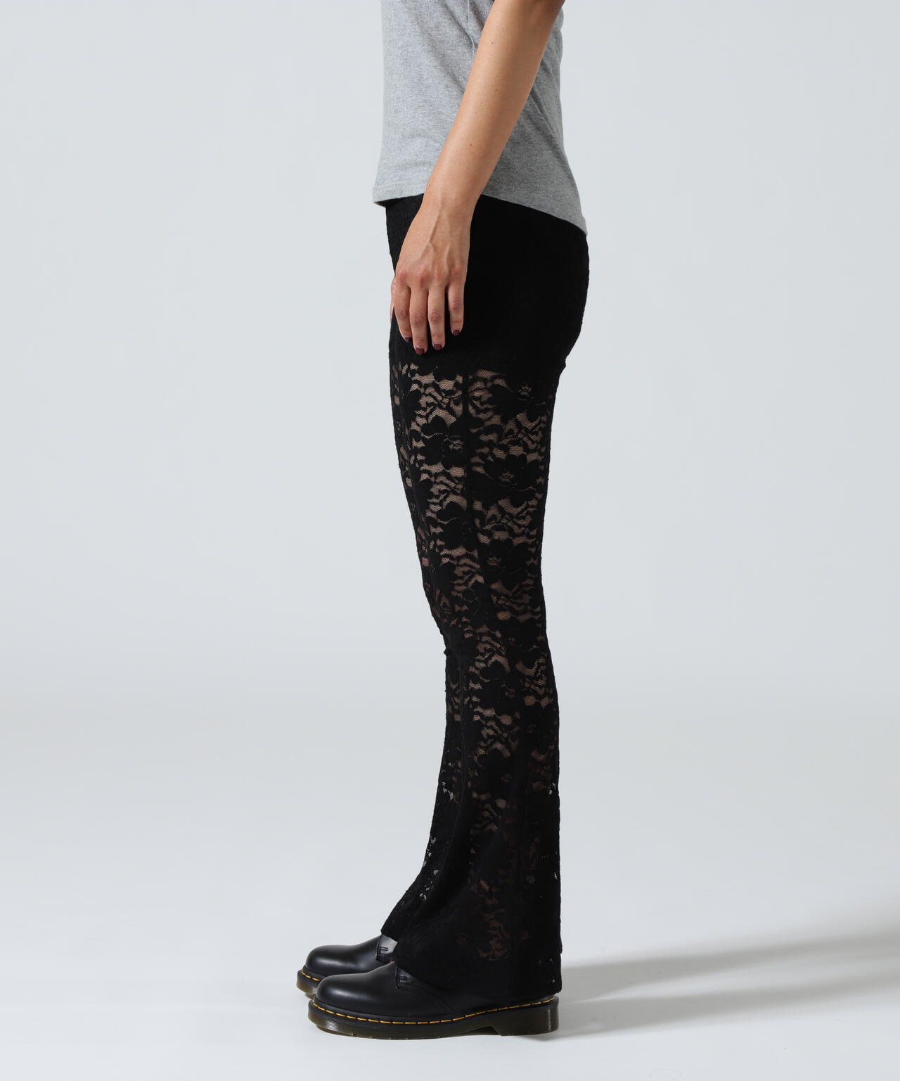 ANNA SUI NYC/アナ スイ エヌワイシー/フラワーレースストレッチパンツ