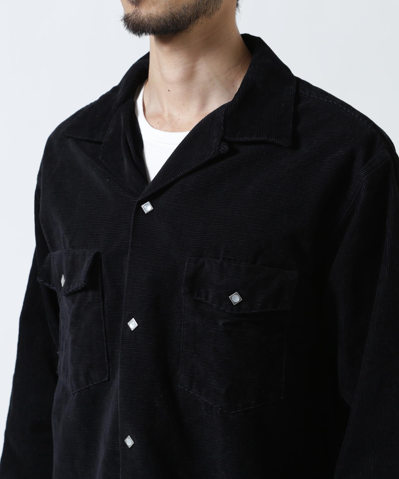 MASSES/マシス/WESTERN CORDUROY SHIRT