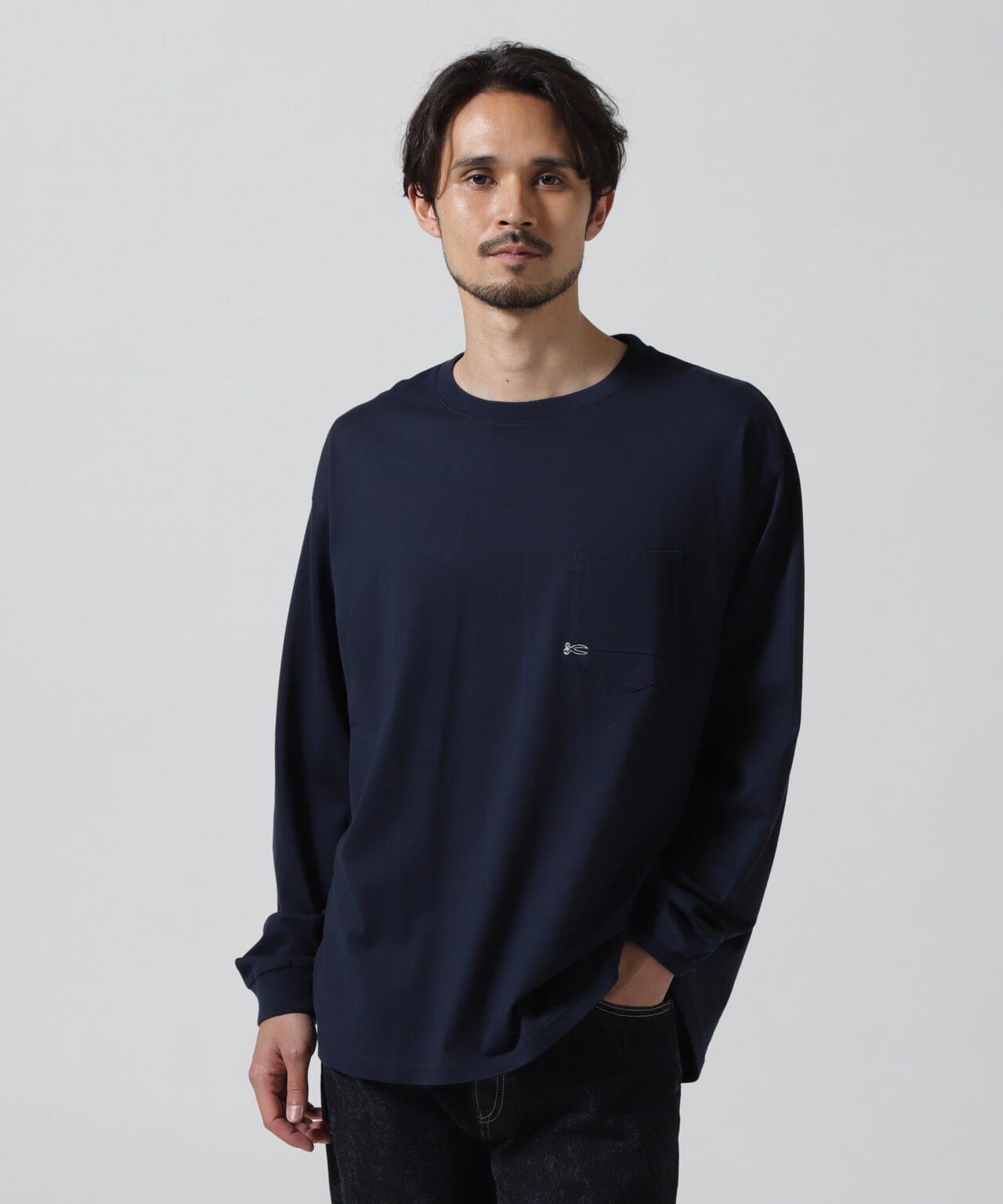 ロイヤルフラッシュ（ FLASH）/DENHAM／デンハム／7 POCKET LS TEE DENHAM/デンハム/7 POCKET LS TEE | ROYAL FLASH（ロイヤルフラッシュ