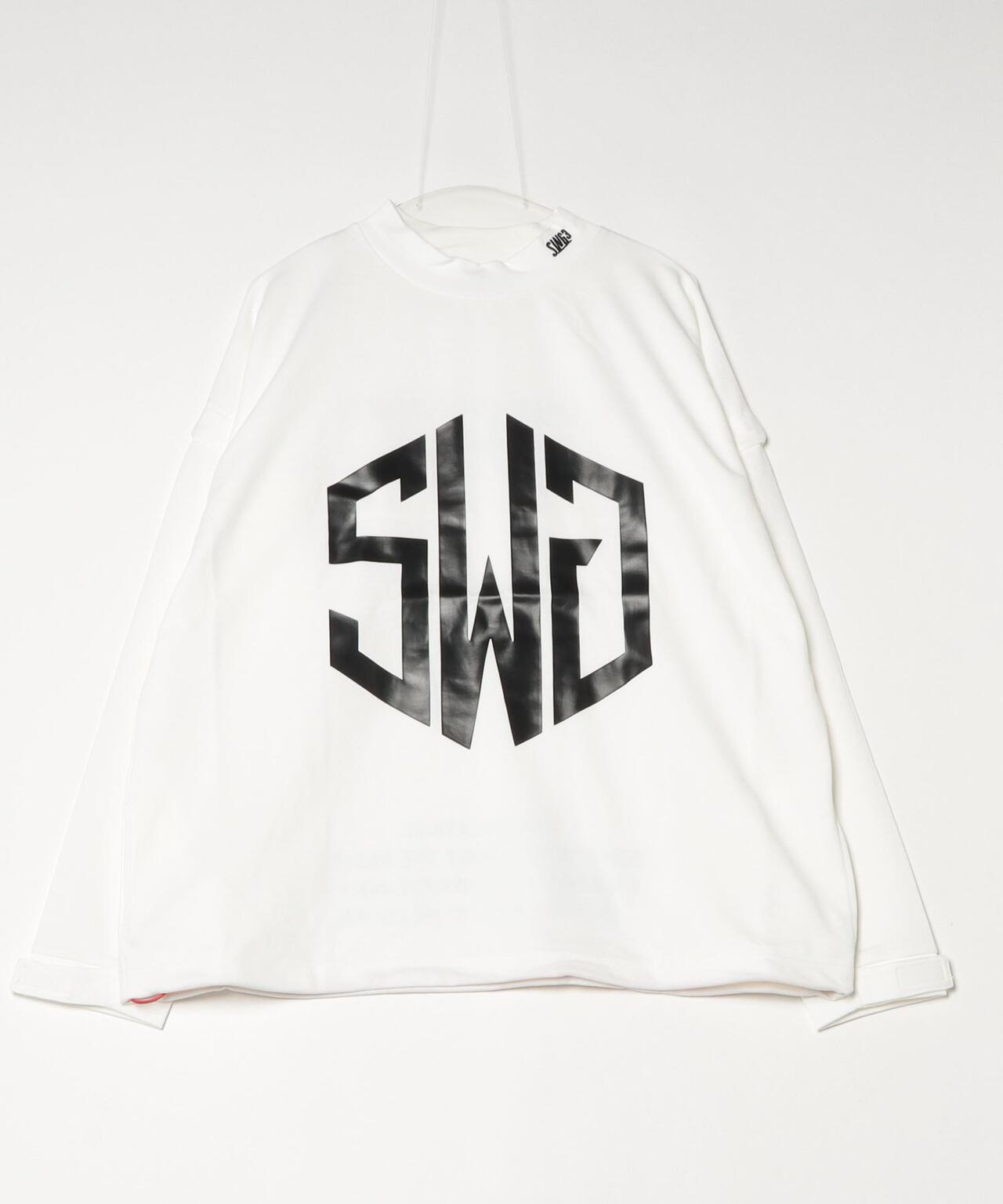 THE SWINGGGR/ザ スウィンガー/SWG PUNCH MOCKNECK L/S TEE | ROYAL