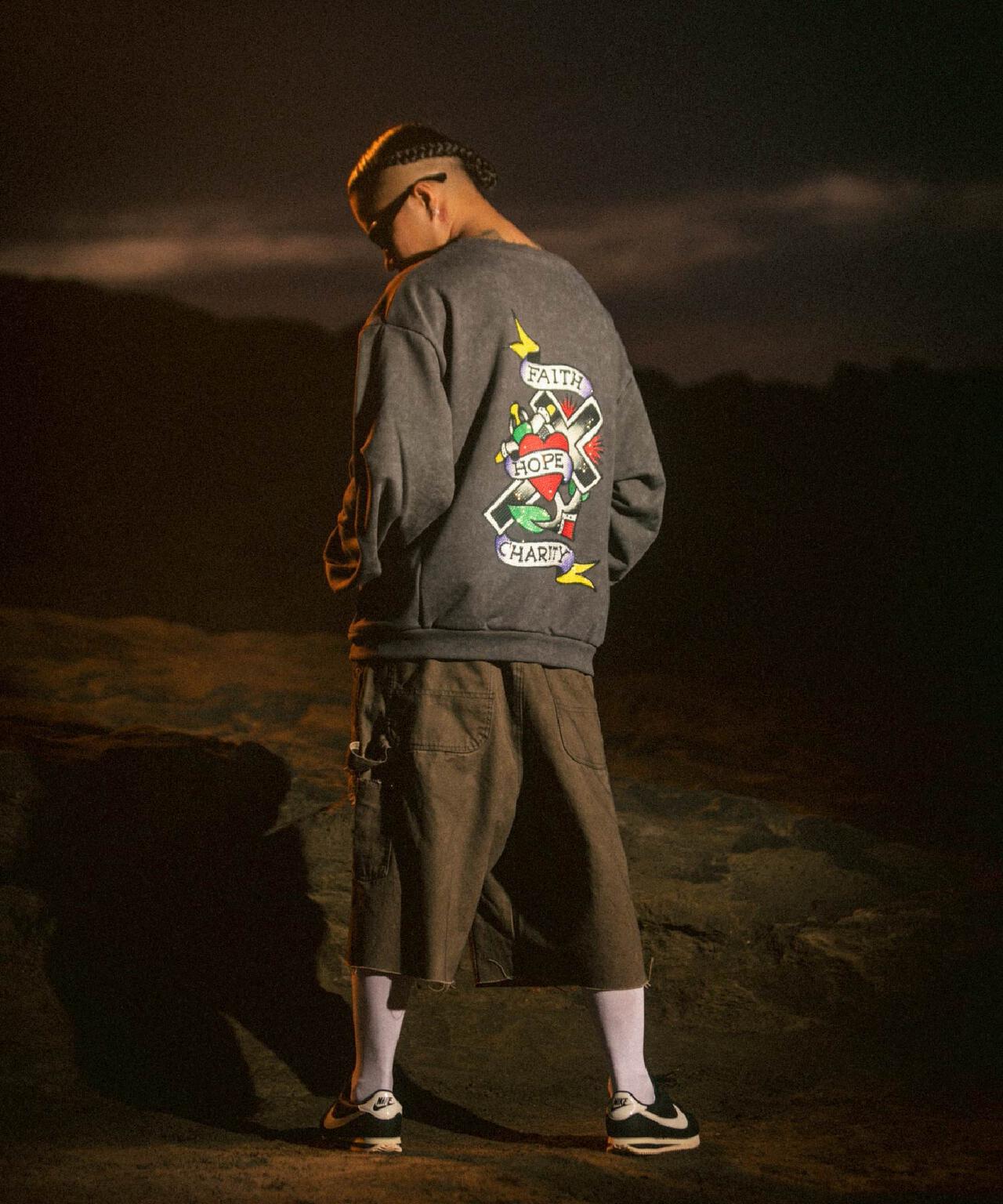 FR(13)NDS × Ed Hardy/フレンズ × エド・ハーディ/コラボスウェット