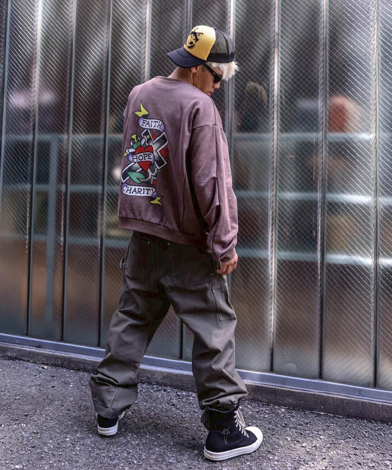 FR(13)NDS × Ed Hardy/フレンズ × エド・ハーディ/コラボスウェット