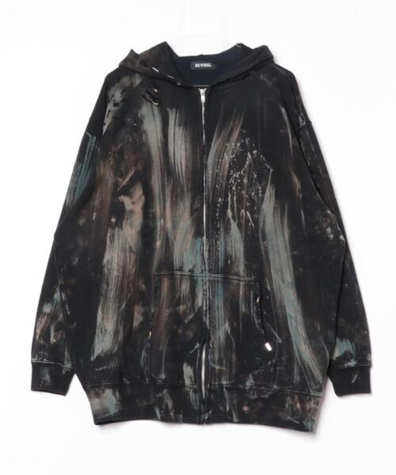 RE:VIRAL/リバイラル/Crush Ring ZipUp Hoodie