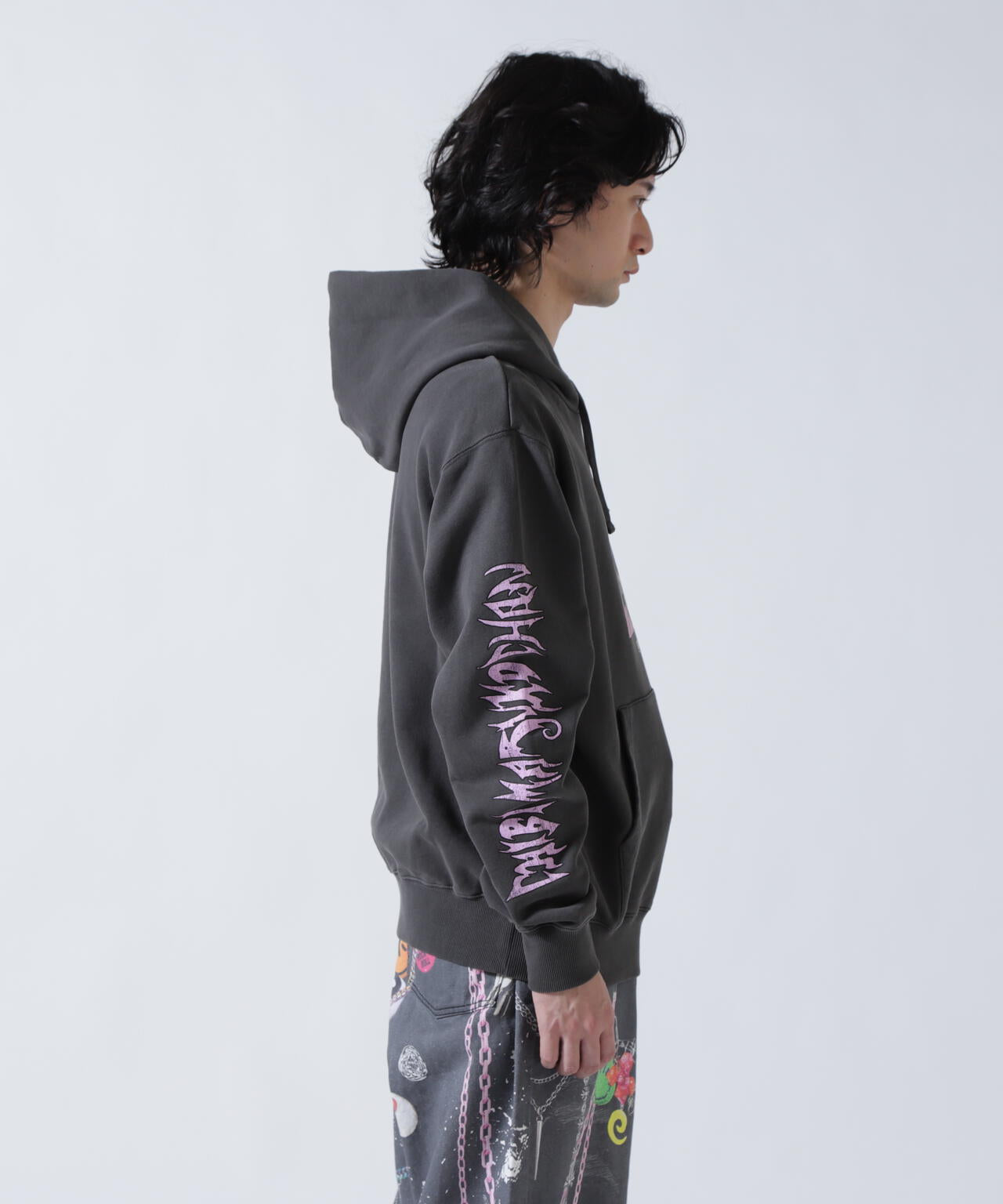 guernika×ちびまる子ちゃん/Drooping Maruko Vintage style Hoodie