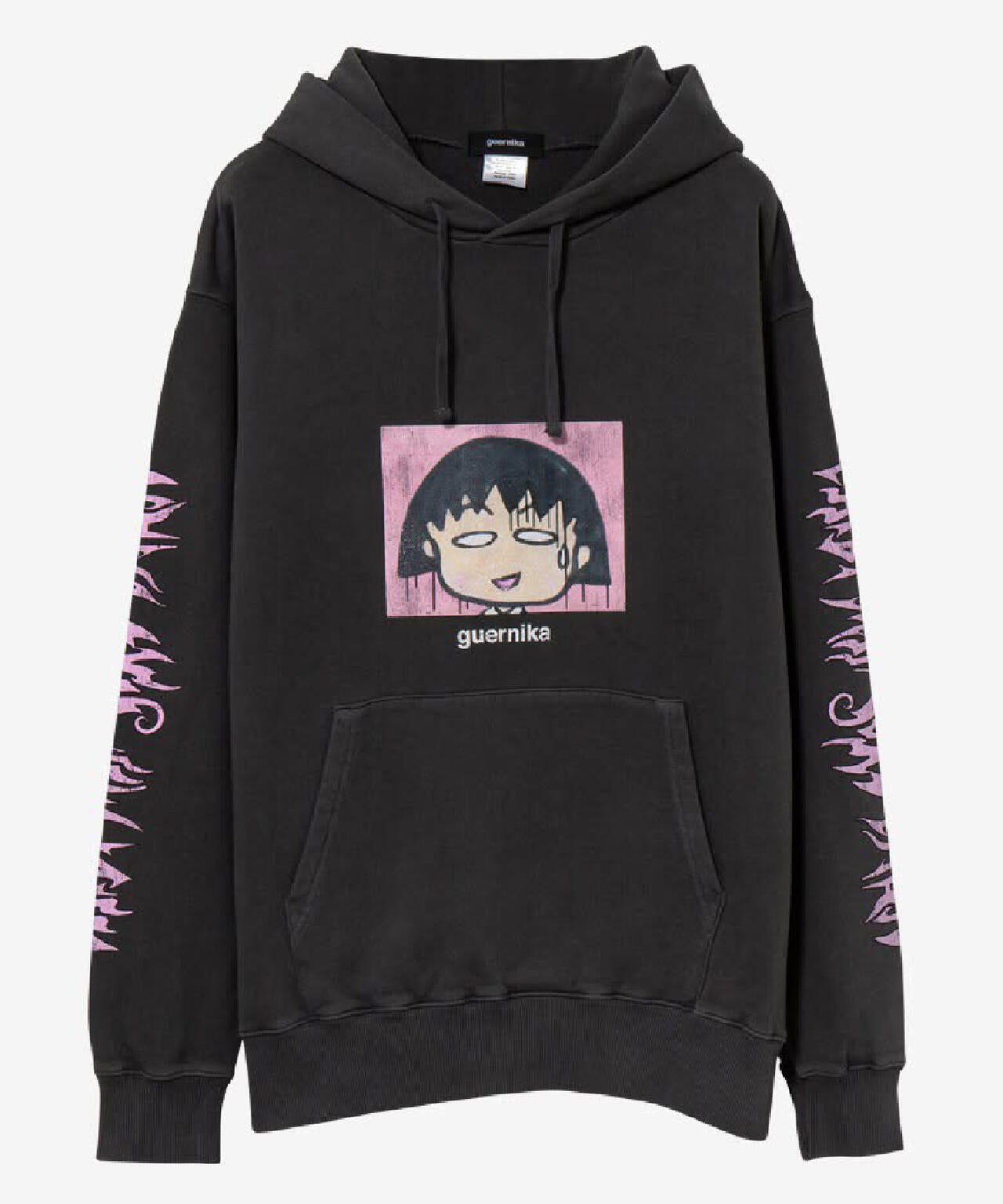 guernika×ちびまる子ちゃん/Drooping Maruko Vintage style Hoodie