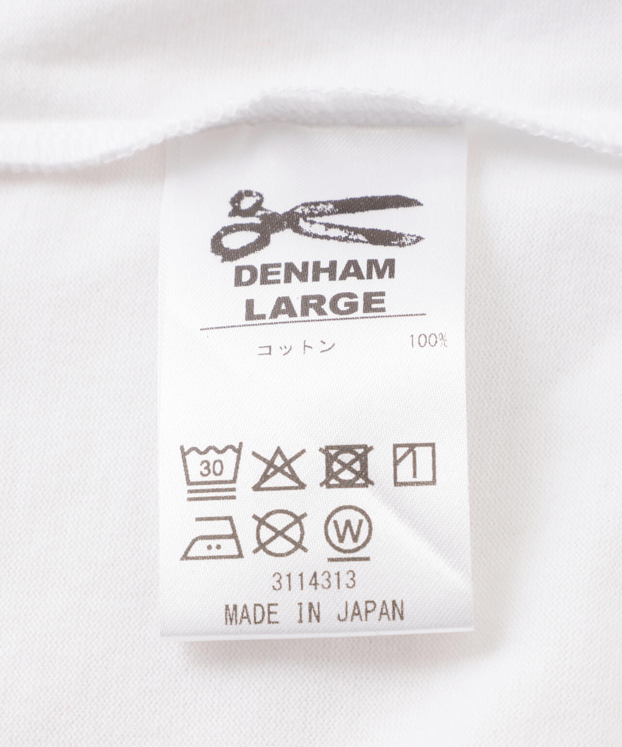 DENHAM/デンハム/THREE SCISSOR TEE