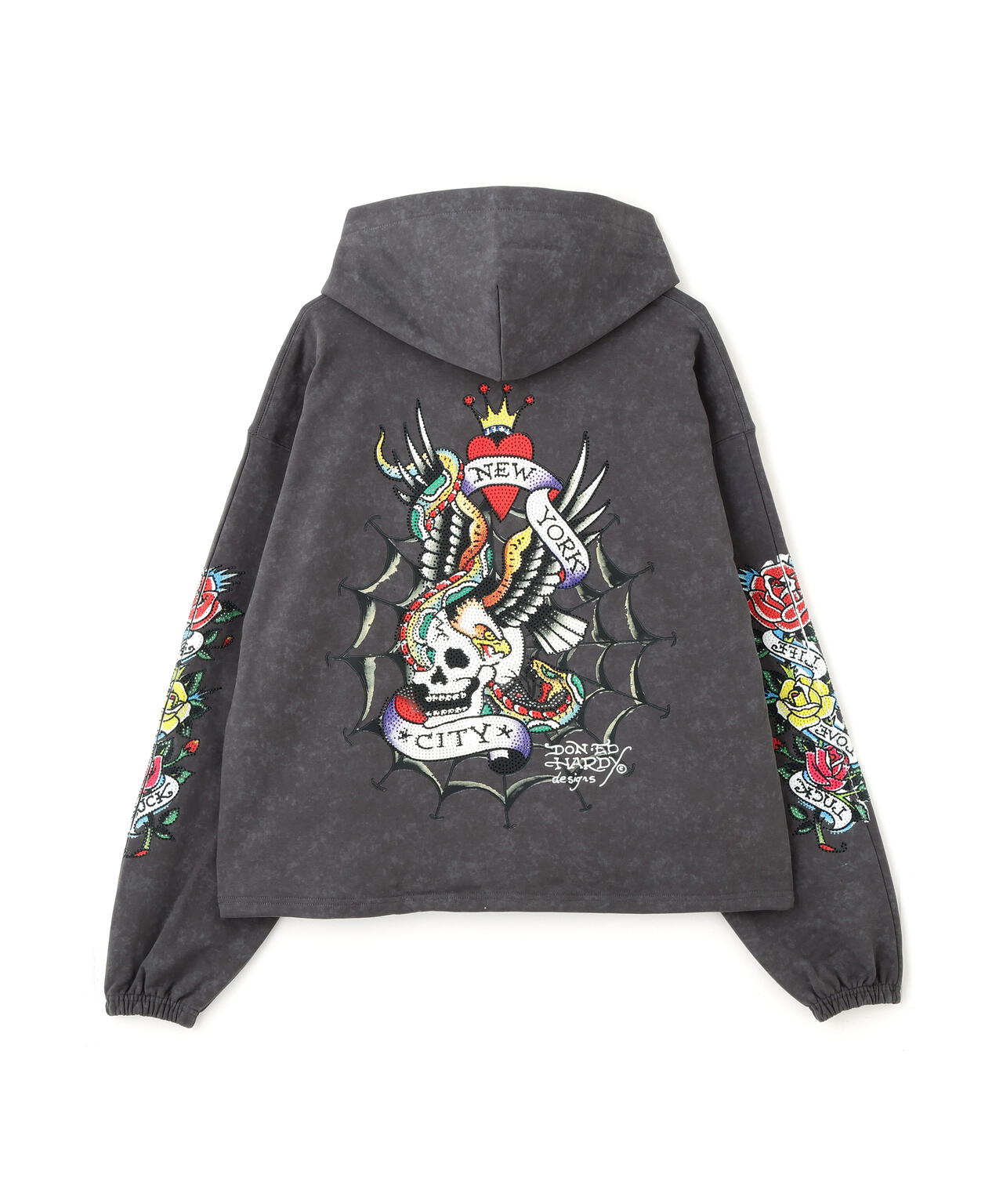 FR(13)NDS × Ed Hardy/フレンズ × エド・ハーディ/コラボジップ
