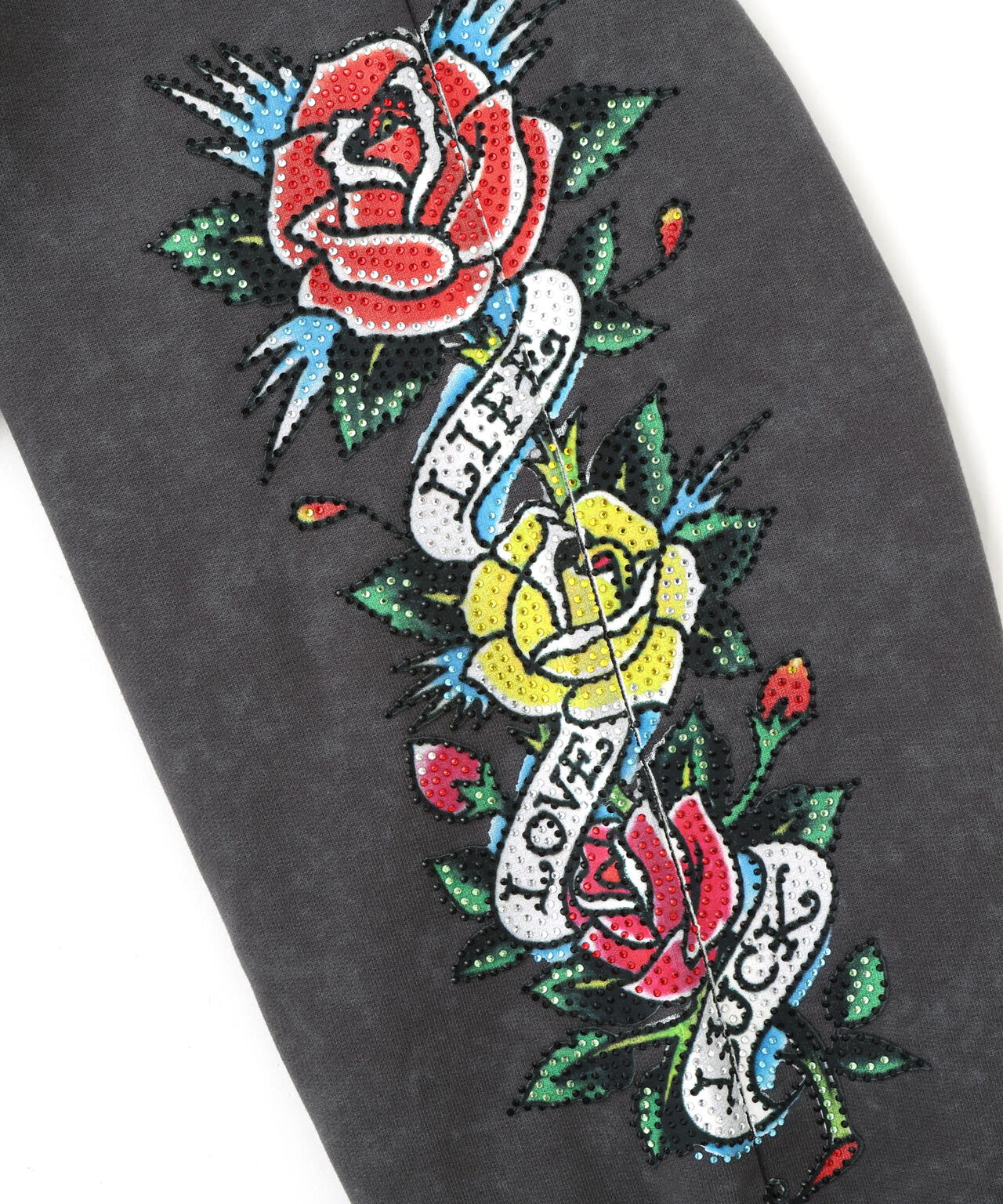 FR(13)NDS × Ed Hardy/フレンズ × エド・ハーディ/コラボジップフーディ