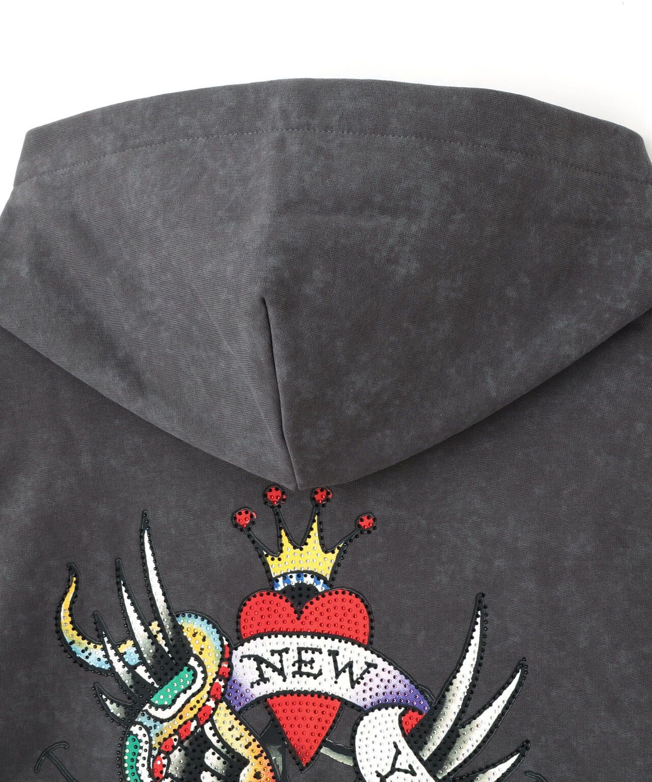 FR(13)NDS × Ed Hardy/フレンズ × エド・ハーディ/コラボジップフーディ