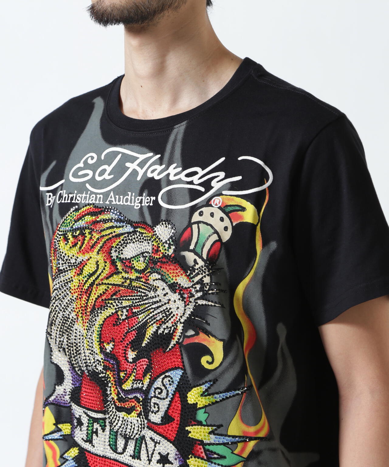 Ed Hardy/エド ハーディー/ECST SS TEE_TIGER | ROYAL FLASH（ロイヤル
