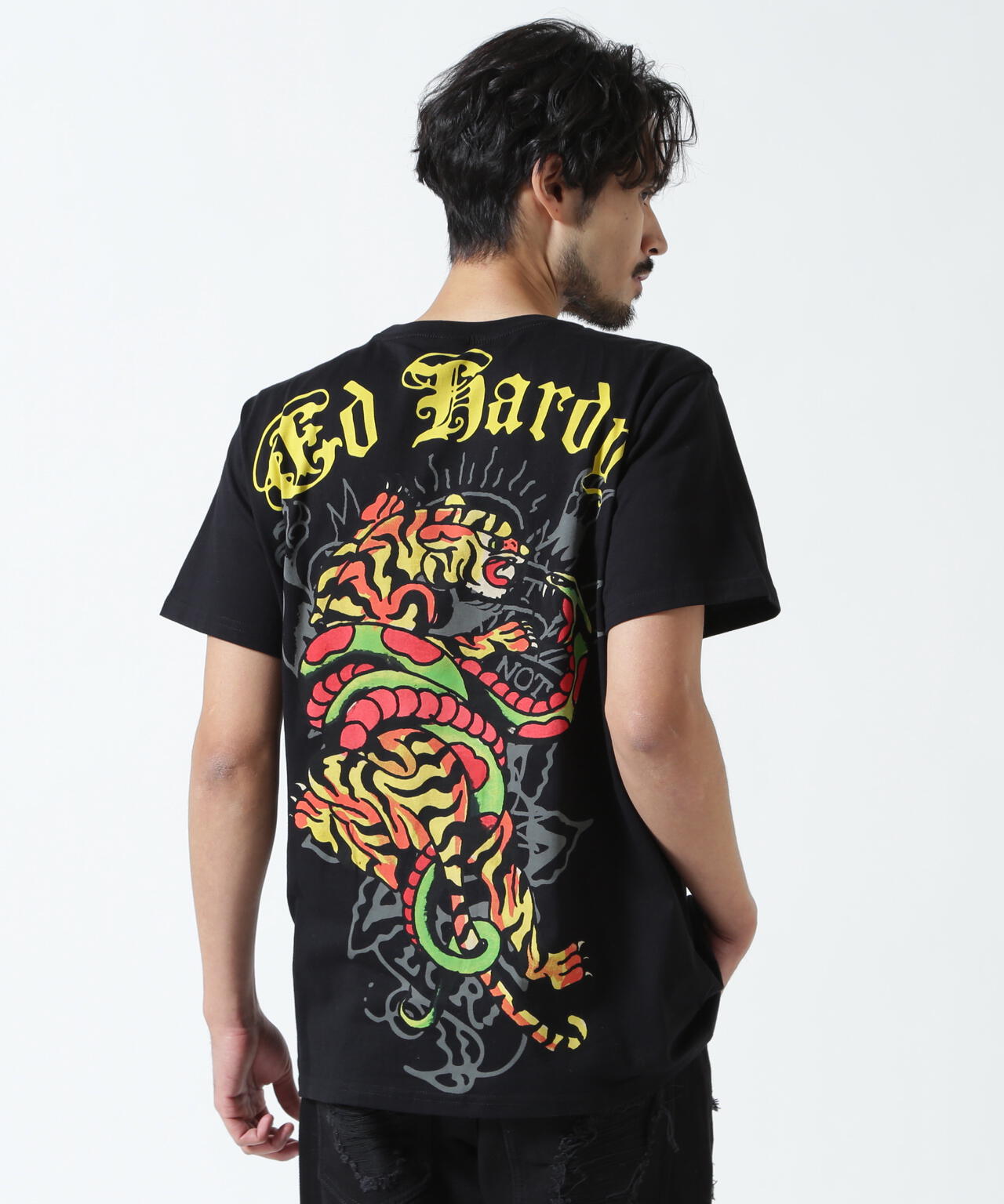 Ed Hardy/エド ハーディー/ECST SS TEE_TIGER | ROYAL FLASH（ロイヤル