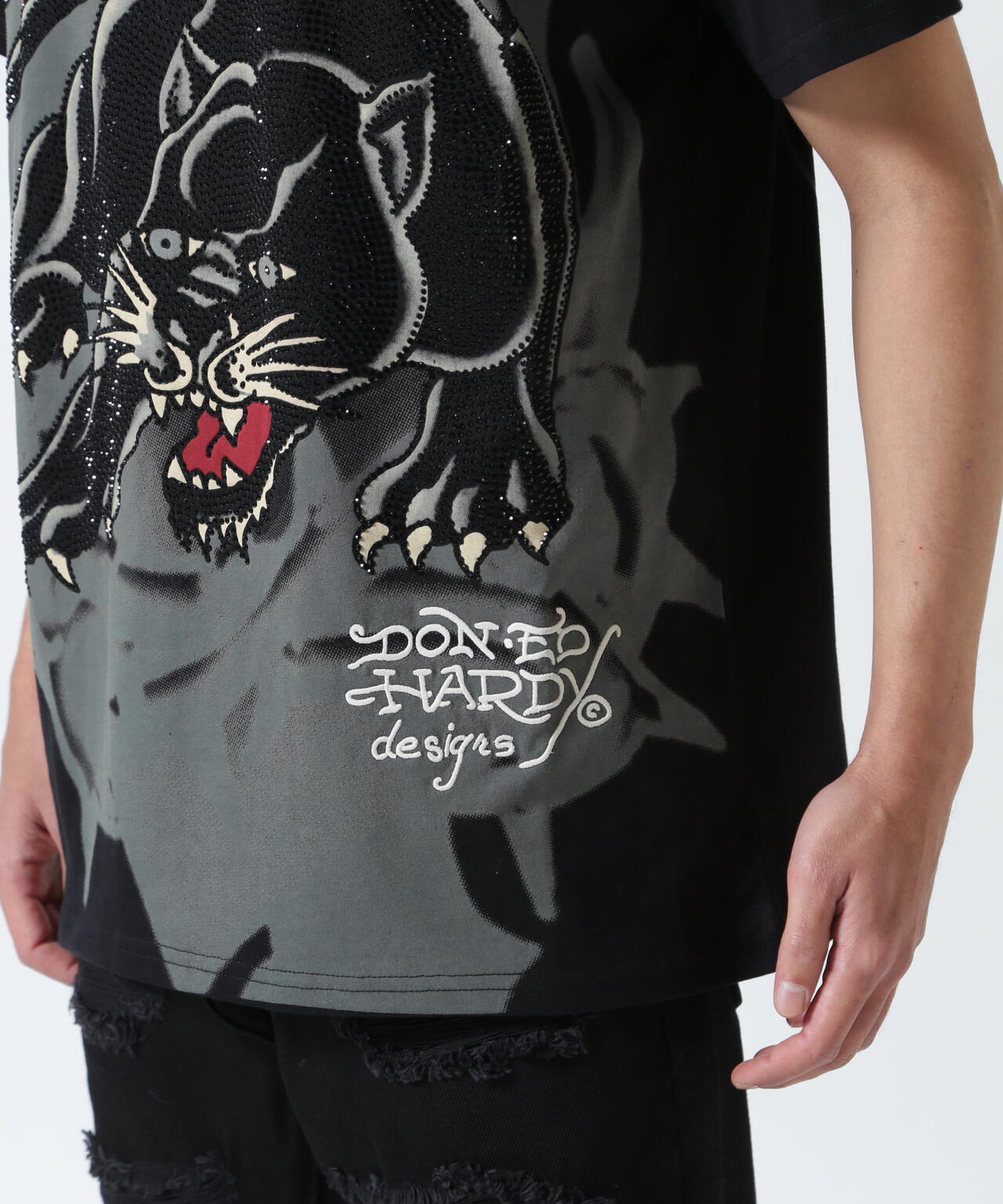 ロイヤルフラッシュ（ FLASH）/Ed Hardy／エド ハーディー／EBKST SS TEE_LEO Ed Hardy/エド ハーディー/EBKST SS TEE_LEO | ROYAL FLASH（ロイヤル