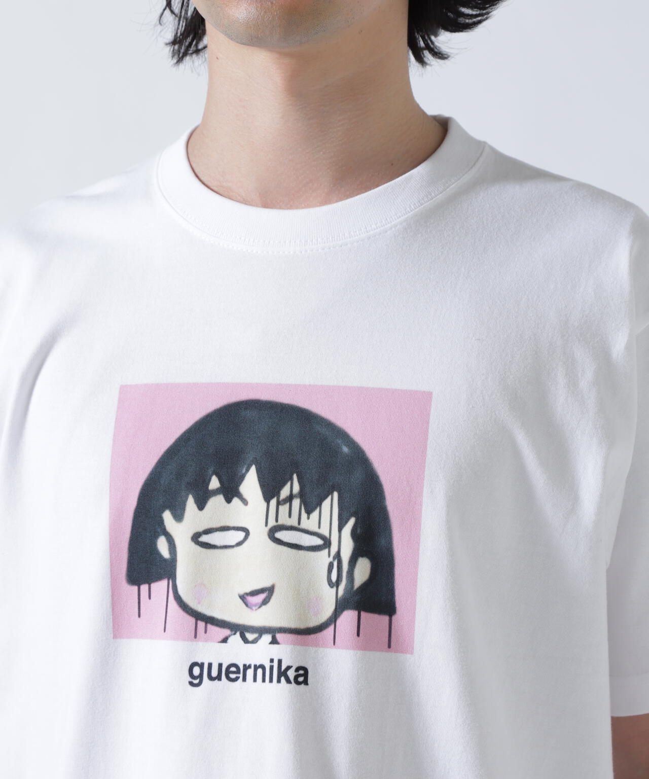 guernika×ちびまる子ちゃん/Drooping Maruko Tshirt