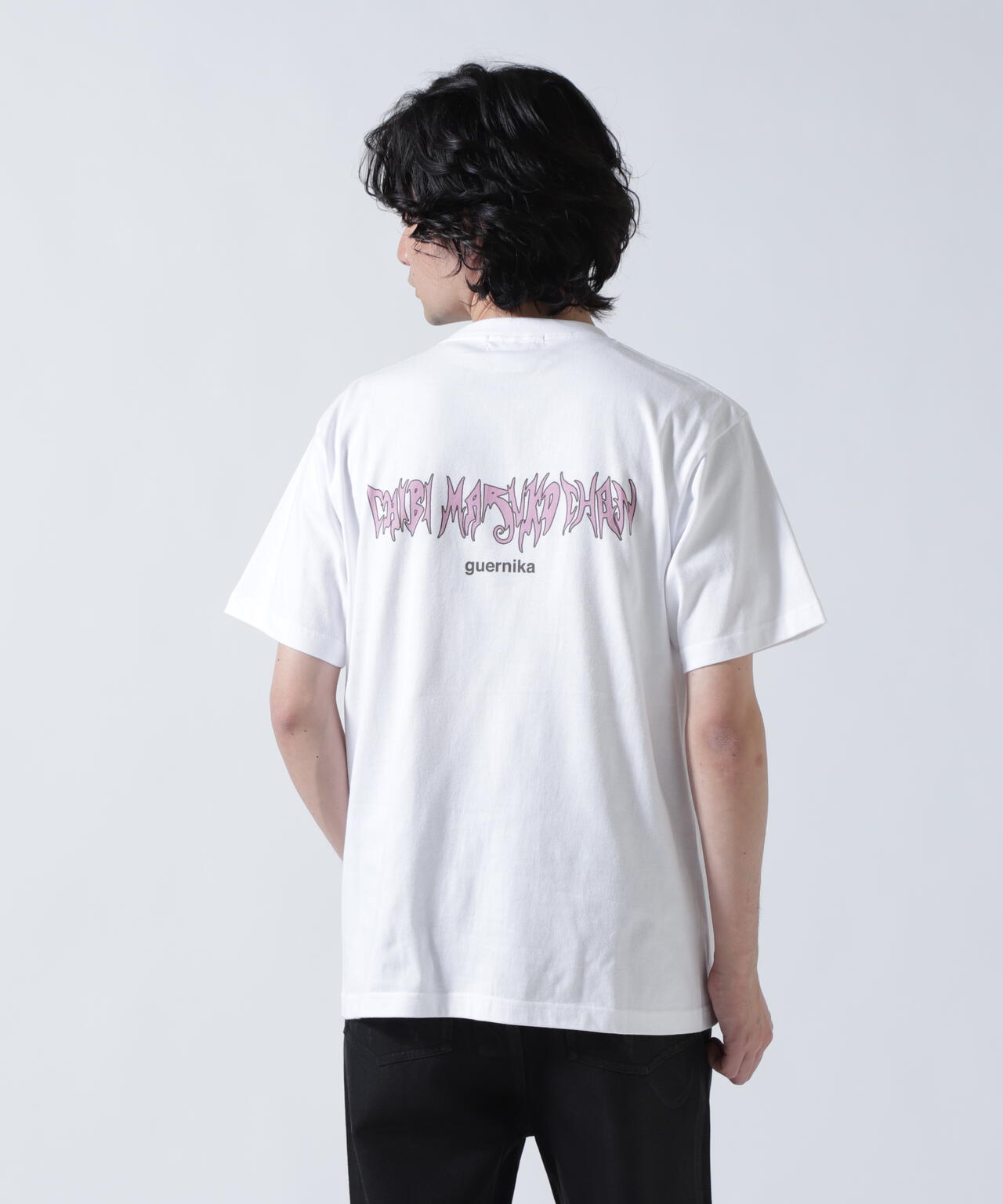 guernika×ちびまる子ちゃん/Drooping Maruko Paint Tshirt | ROYAL