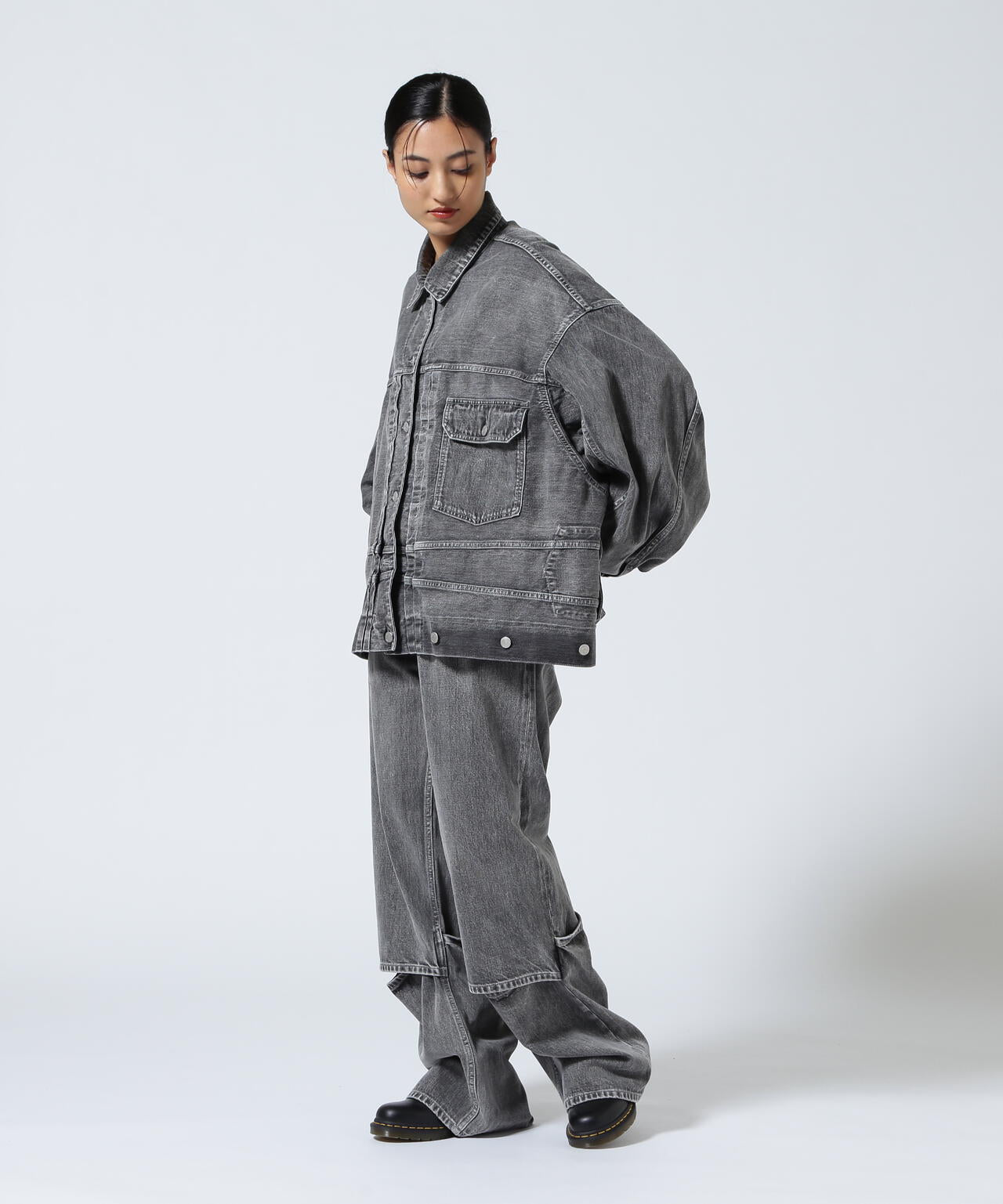 beautiful people/ビューティフルピープル/double-end selvedge denim blouson