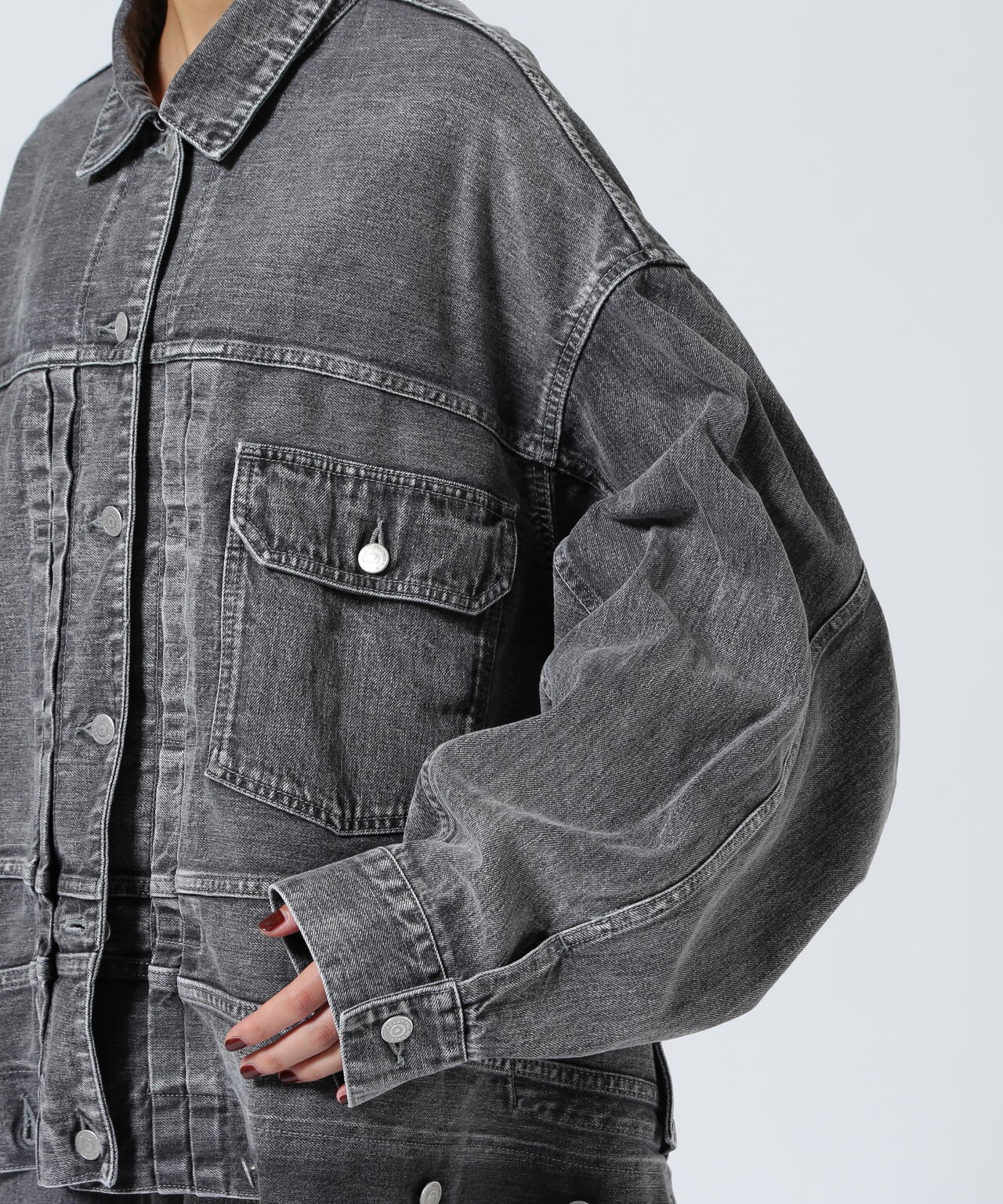 beautiful people/ビューティフルピープル/double-end selvedge denim blouson