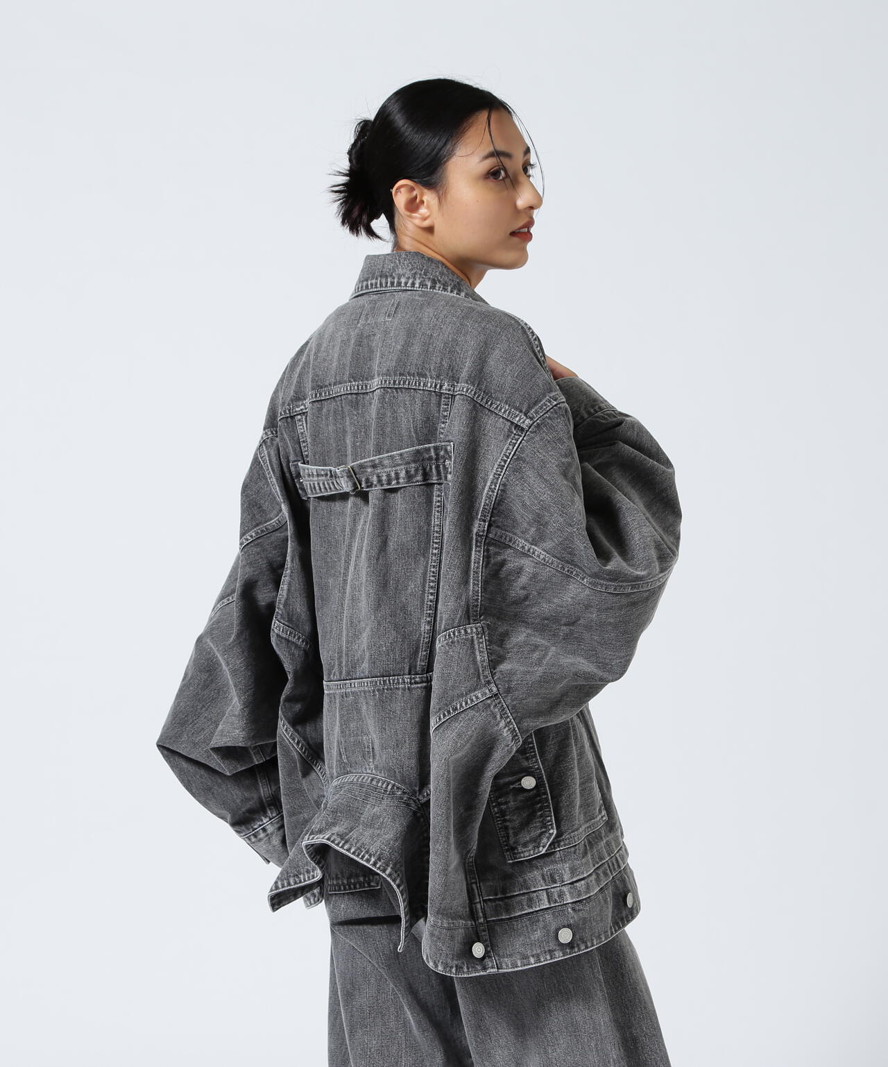 beautiful people/ビューティフルピープル/double-end selvedge denim blouson