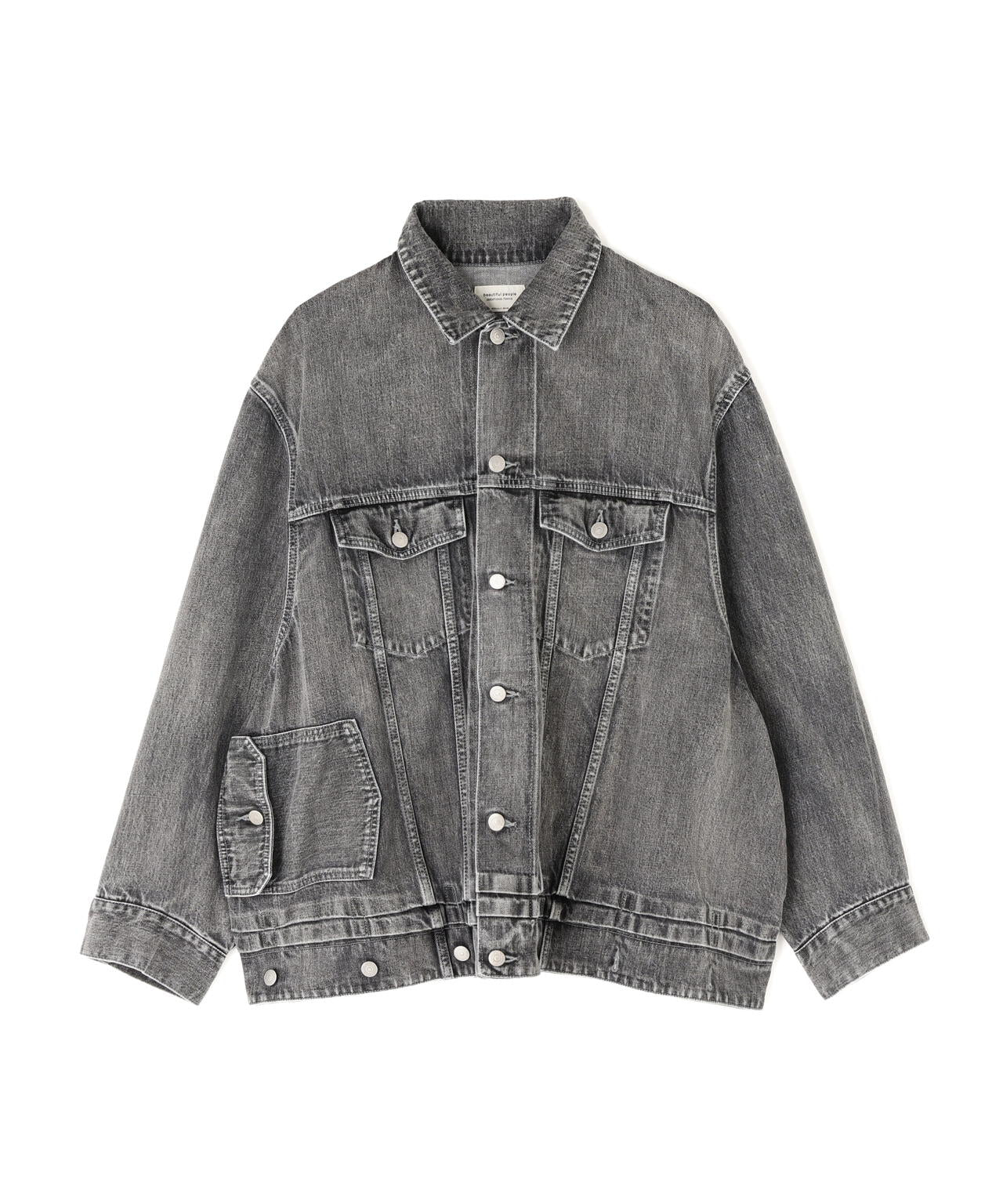 beautiful people/ビューティフルピープル/double-end selvedge denim blouson