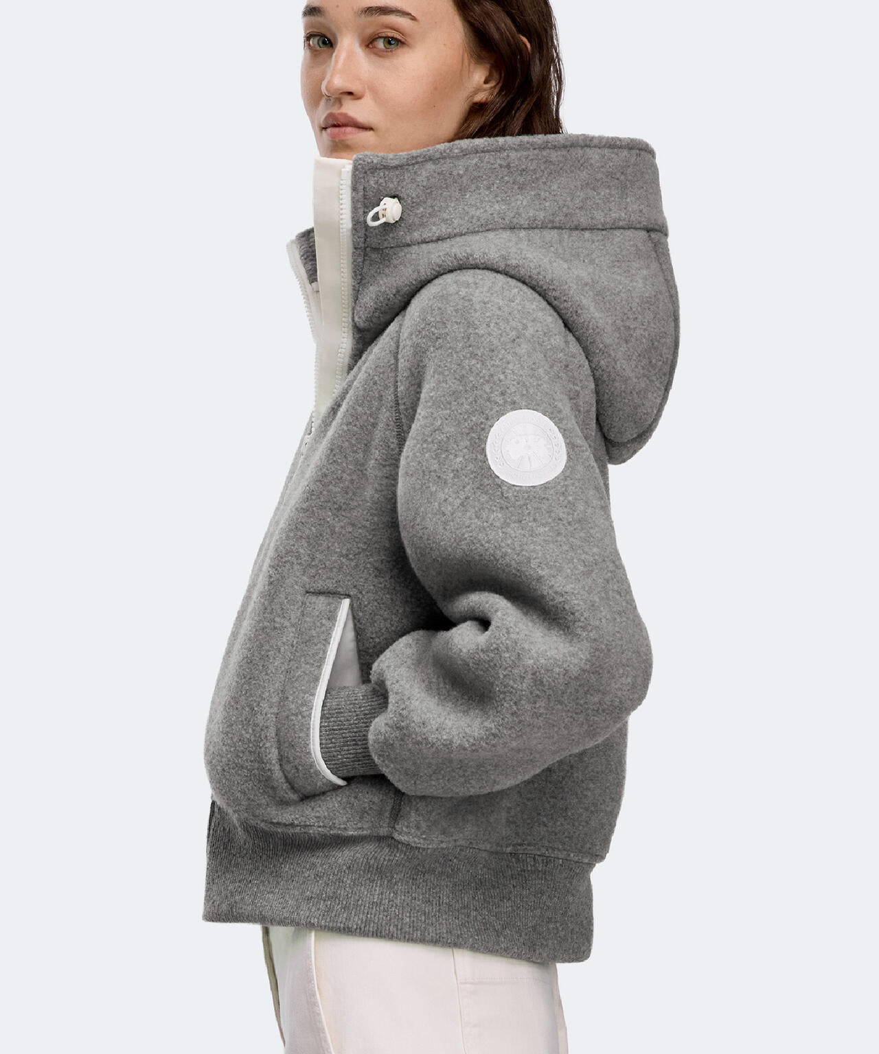 CANADA GOOSE/カナダグース/Chilliwack Fleece Bomber White Label