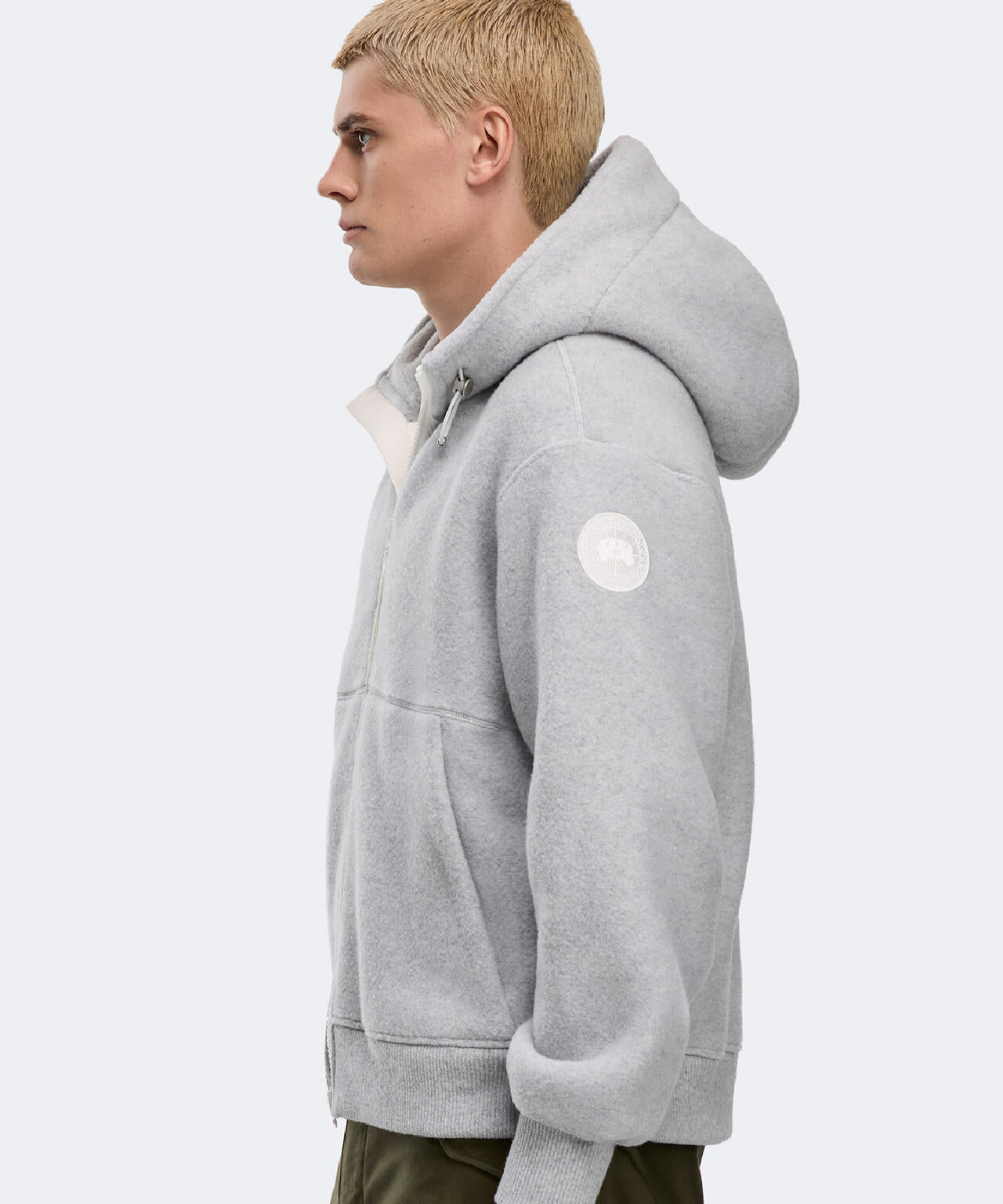 【美品】カナダグース　CHILLIWACK BOMBER CANADA GOOSE/カナダグース/Chilliwack Fleece Bomber White Label