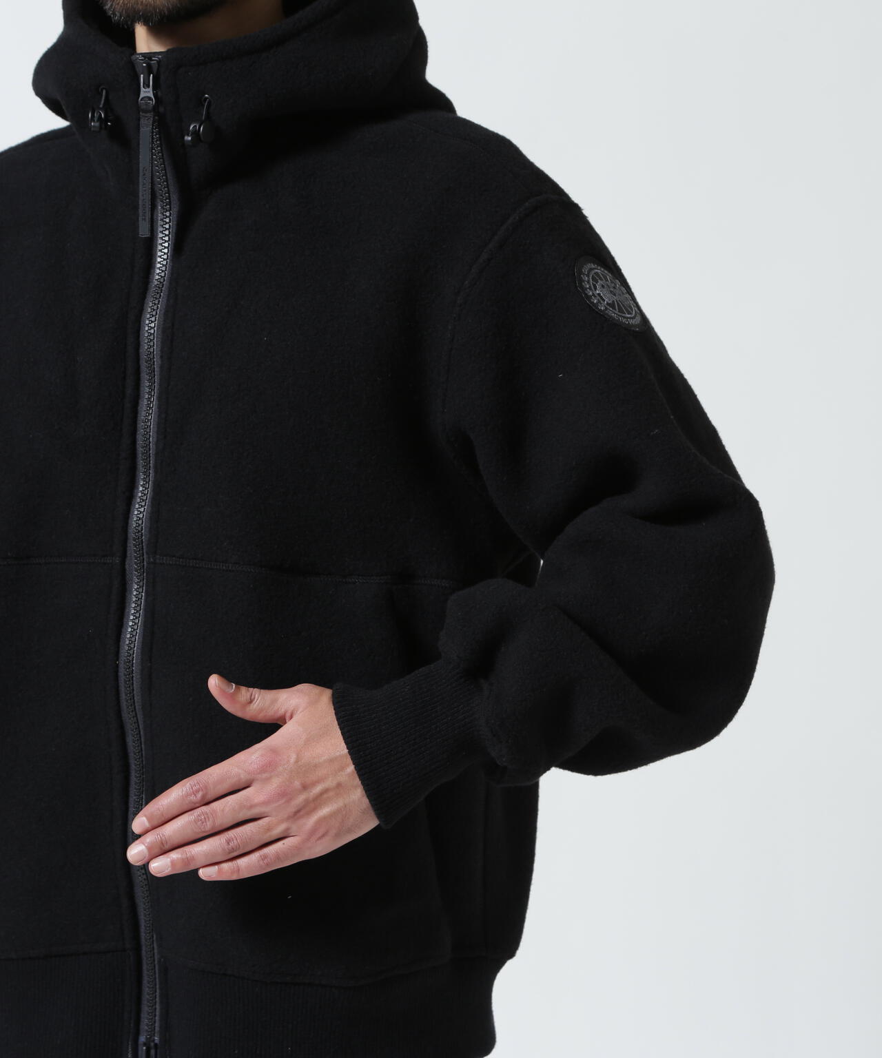 CANADA GOOSE/カナダグース/Chilliwack Fleece Bomber Black Label/7220MB