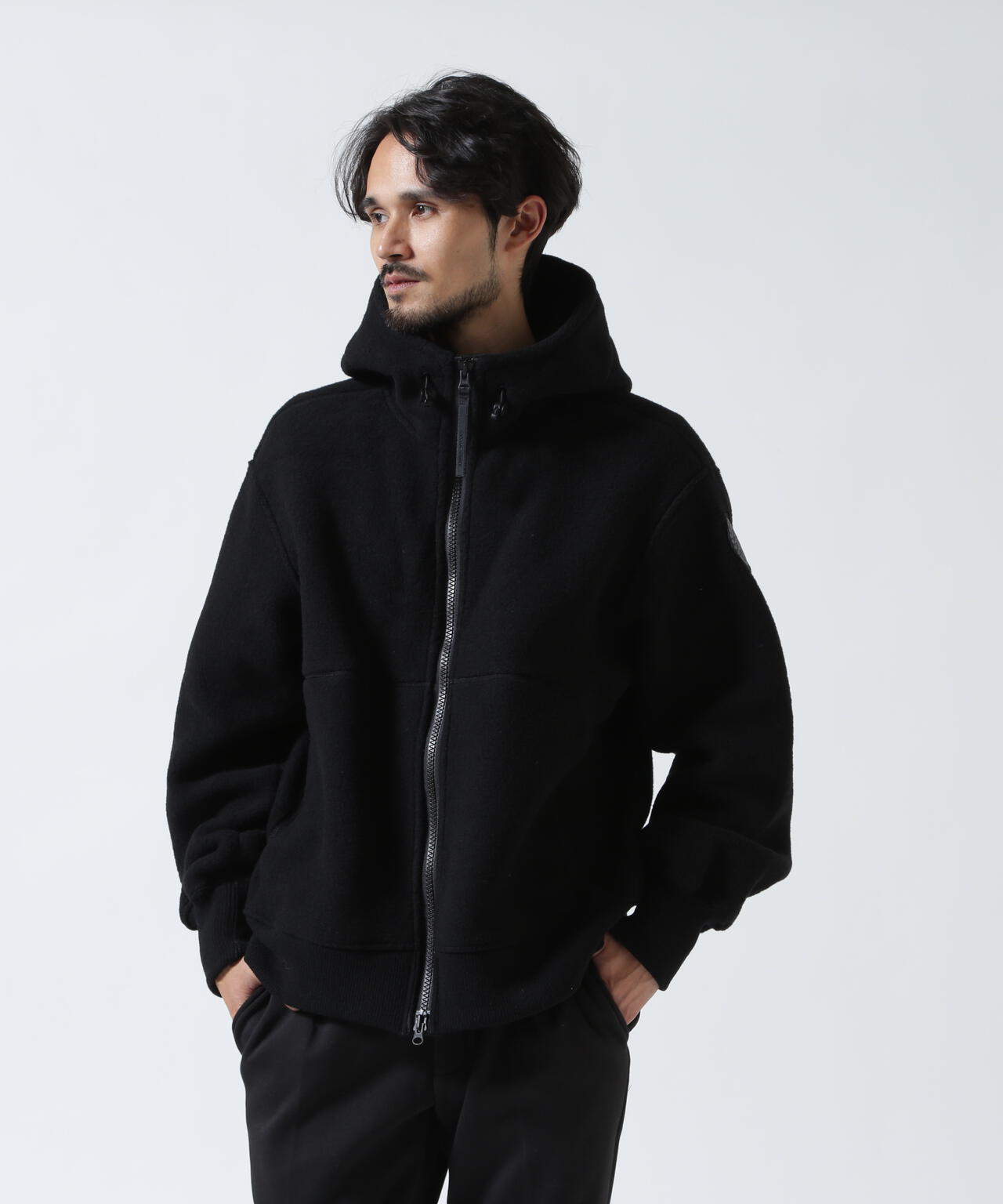 CANADA GOOSE/カナダグース/Chilliwack Fleece Bomber Black Label/7220MB