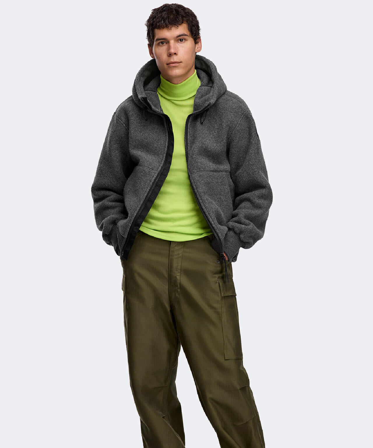 CANADA GOOSE/カナダグース/Chilliwack Fleece Bomber Black Label/7220MB