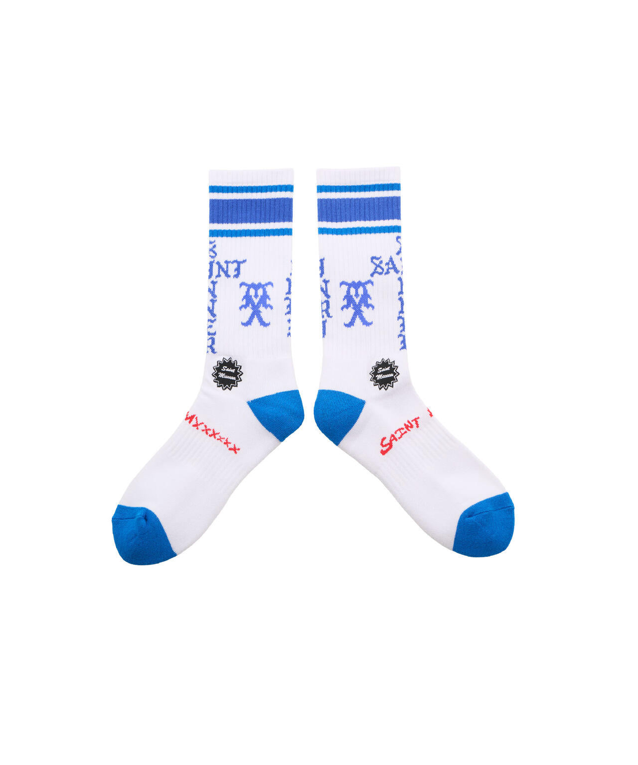SAINT MICHAEL/セントマイケル/SOCKS/SINNER/WHITE+BLUE | ROYAL FLASH