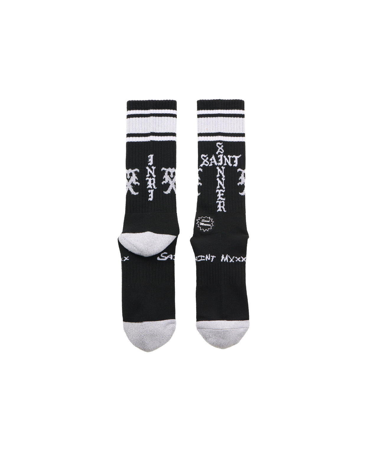 SAINT MICHAEL/セントマイケル/SOCKS/SINNER/BLACK+GRAY | ROYAL FLASH