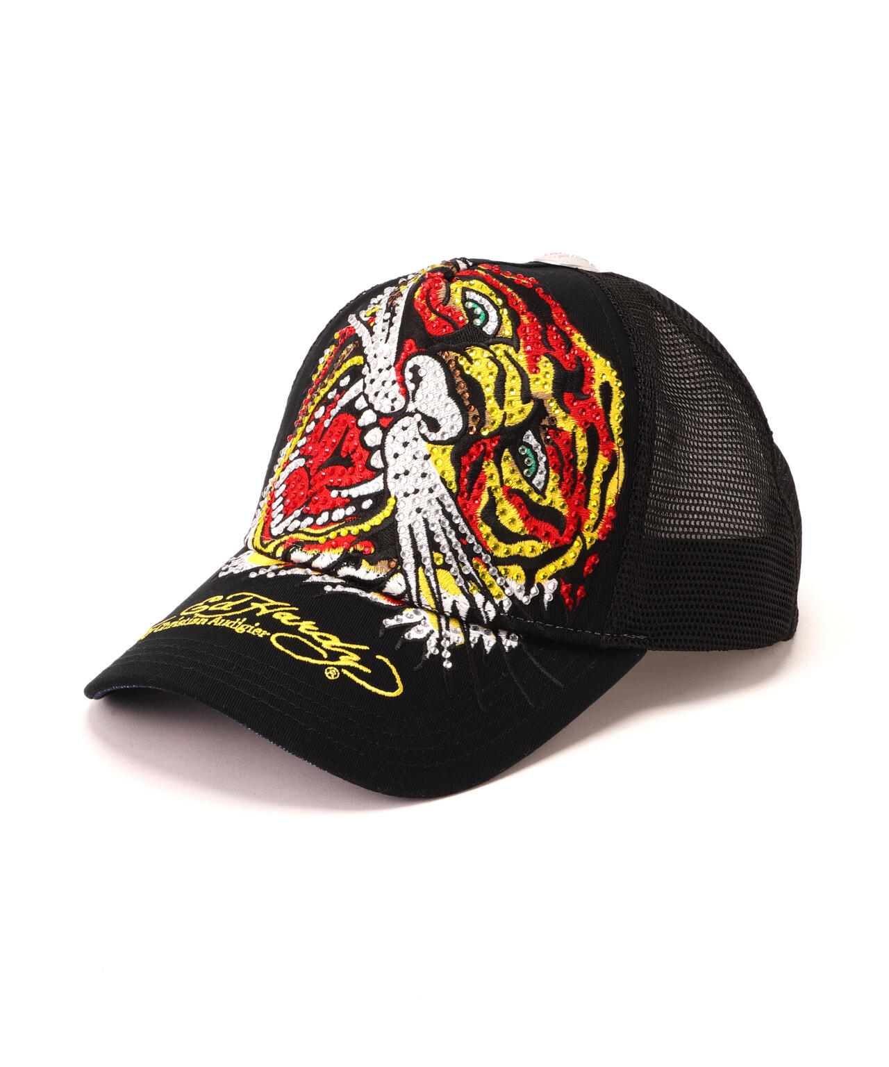 ロイヤルフラッシュ（ FLASH）/Ed Hardy／エド ハーディー／ED HARDY TIGER R−STONE CAP Ed Hardy/エド ハーディー/ED HARDY TIGER R-STONE CAP | ROYAL FLASH