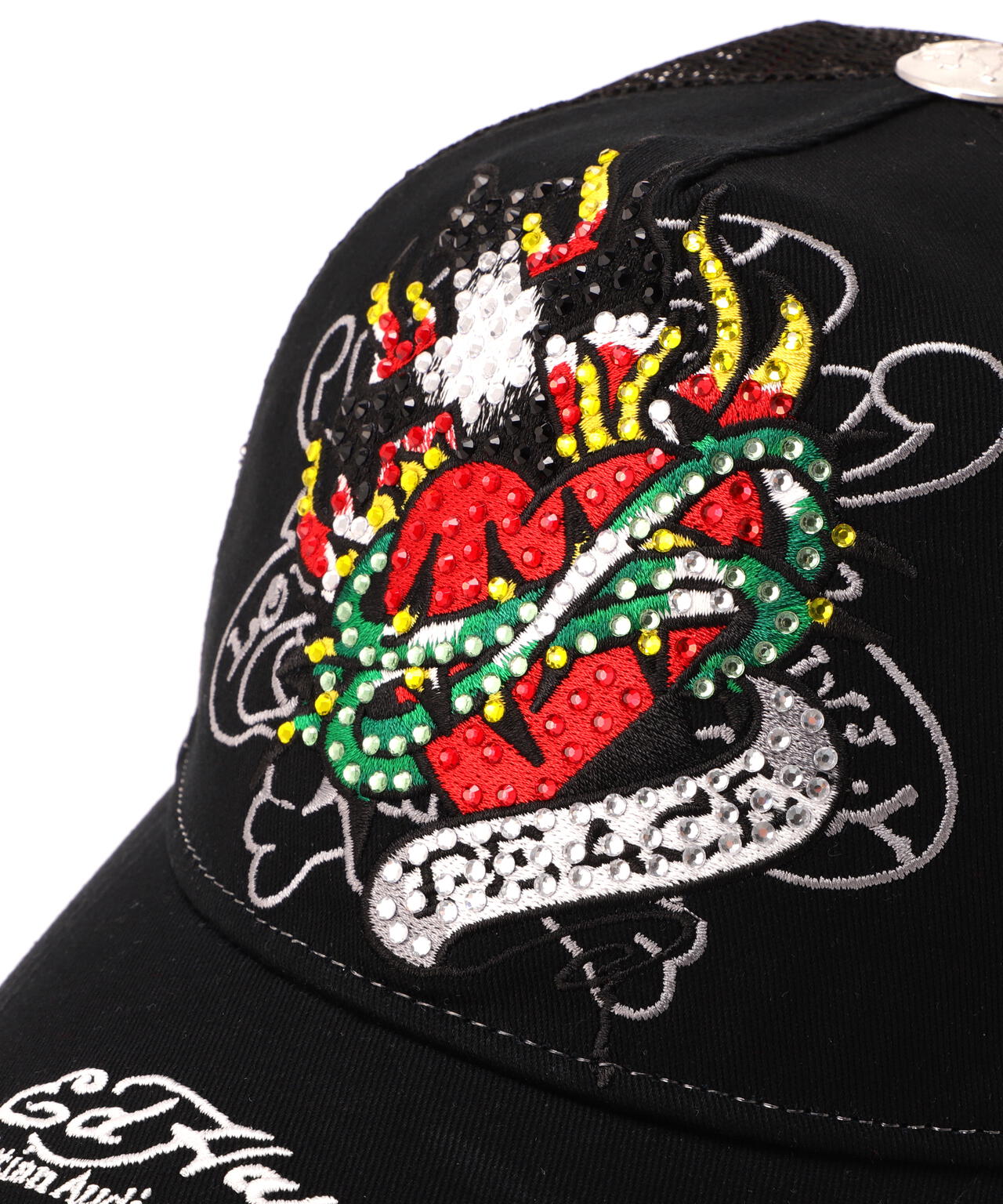 Ed Hardy/エド ハーディー/ED HARDY HEART R-STONE CAP | ROYAL FLASH