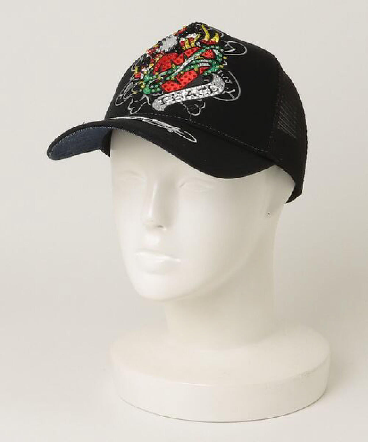 Ed Hardy/エド ハーディー/ED HARDY HEART R-STONE CAP | ROYAL FLASH