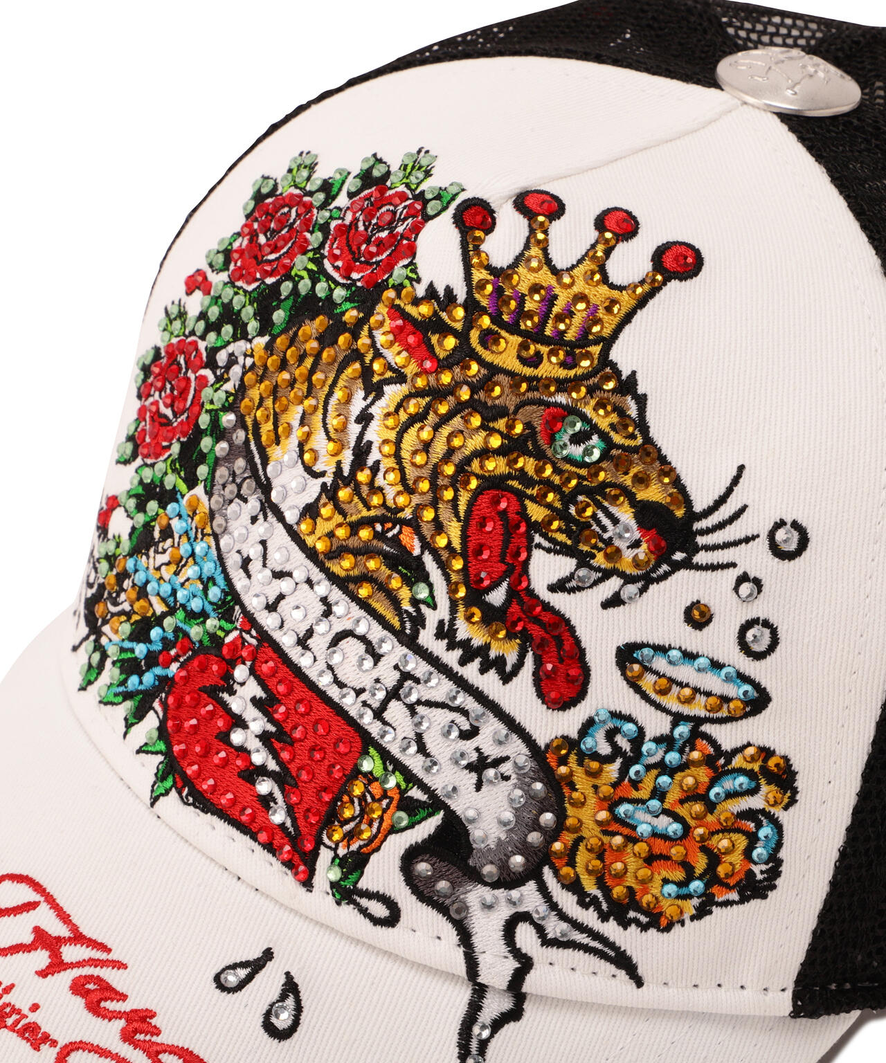 Ed Hardy/エド ハーディー/ED HARDY CROWN R-STONE CAP | ROYAL