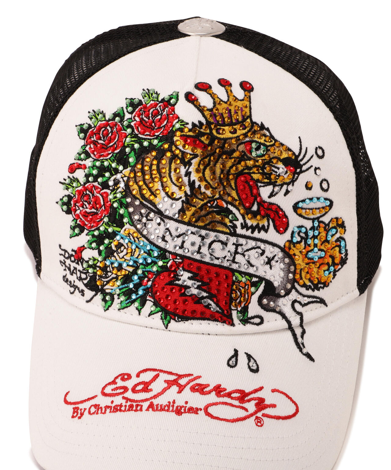 Ed Hardy/エド ハーディー/ED HARDY CROWN R-STONE CAP | ROYAL FLASH