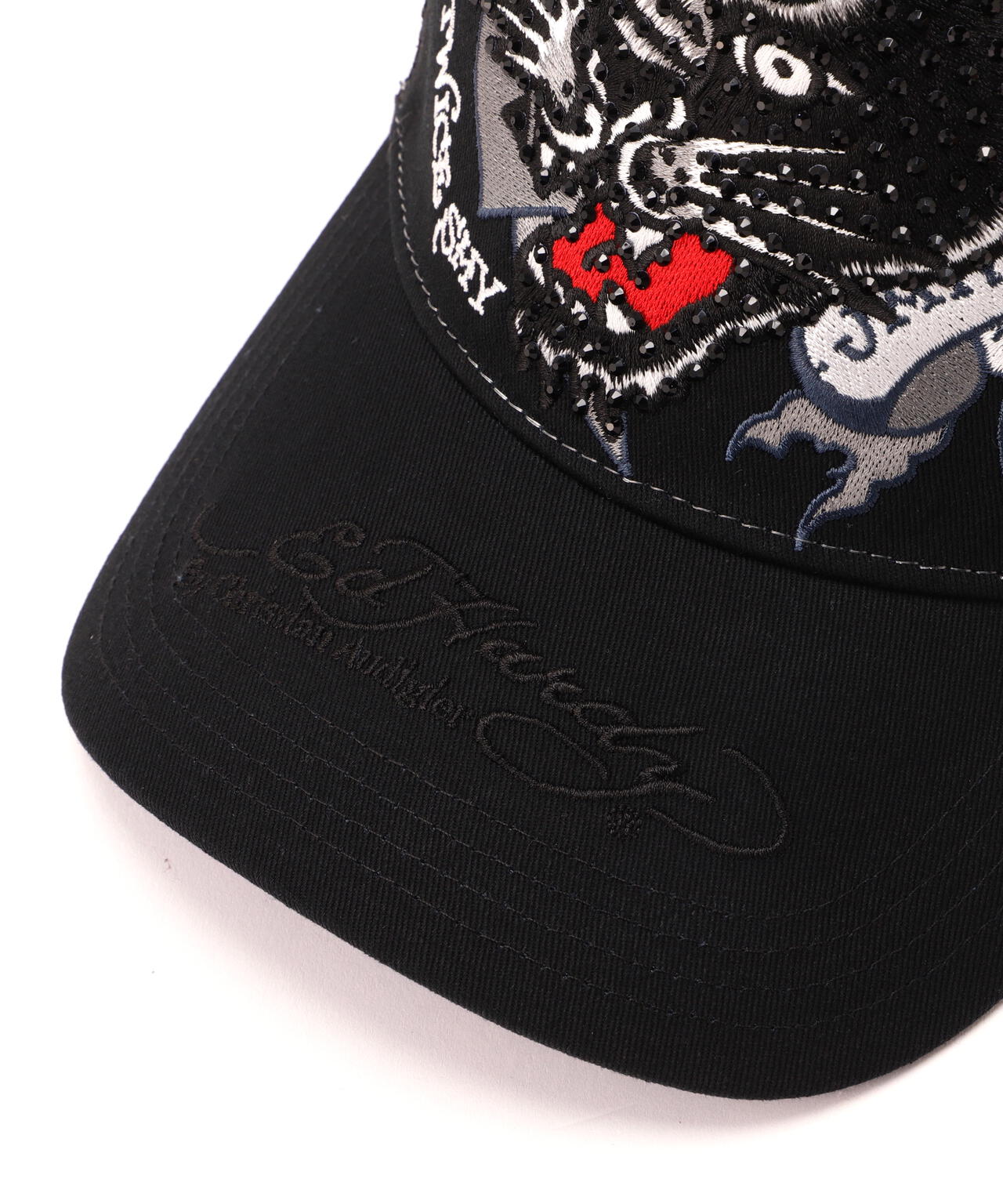 Ed Hardy/エド ハーディー/ED HARDY LEOPARD R-STONE CAP | ROYAL